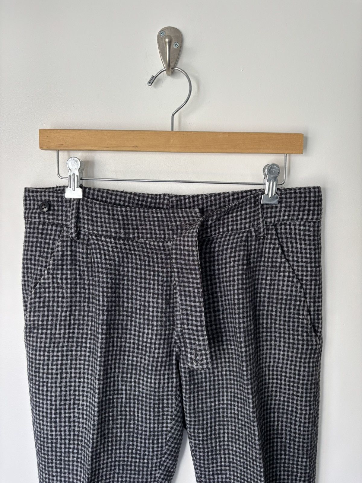 Ann Demeulemeester Ann Demeulemeester Checker Trouser Size US 31 - 4 Thumbnail