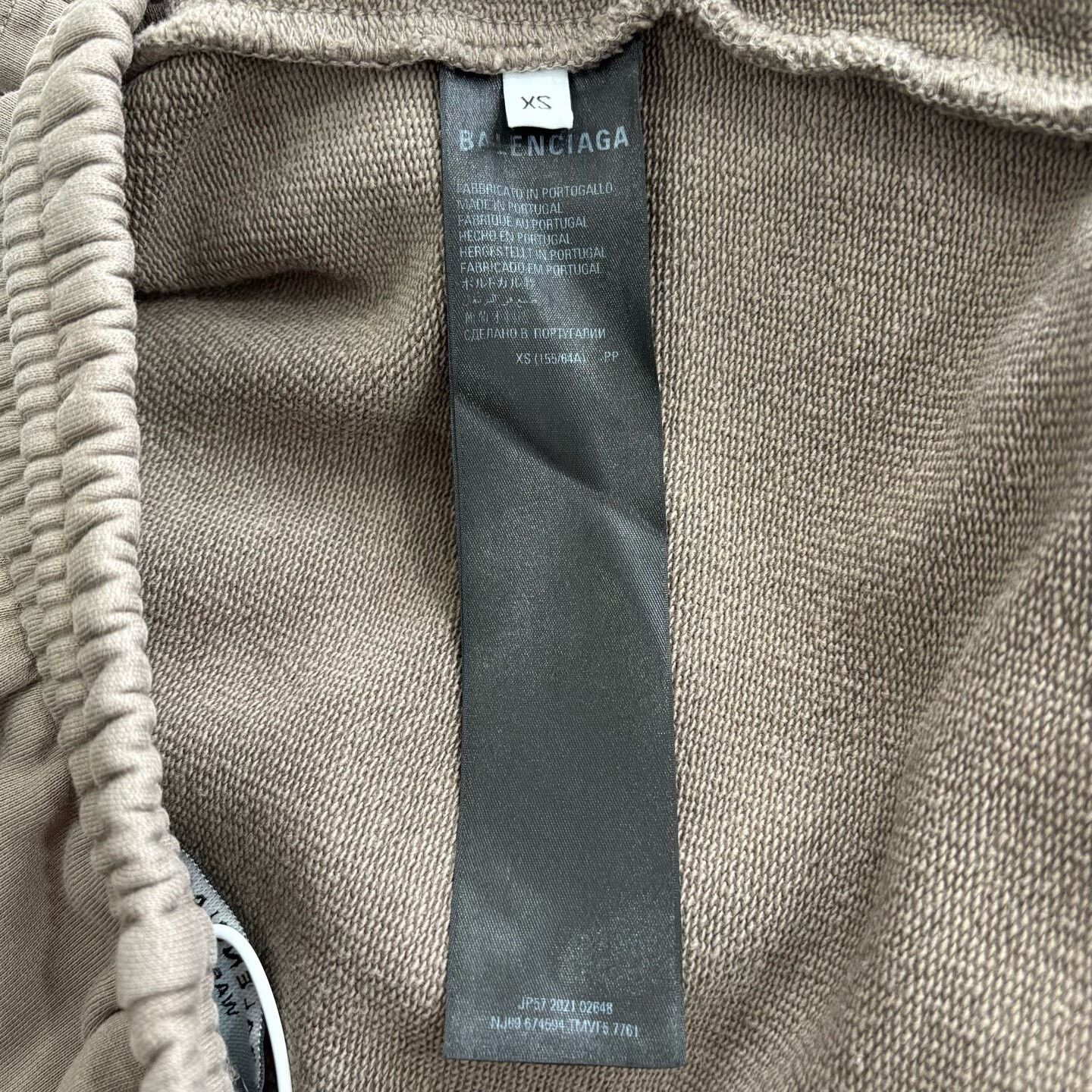 Balenciaga Balenciaga Brown Embroidered Logo Trousers Size US 26 / EU 42 - 4 Thumbnail