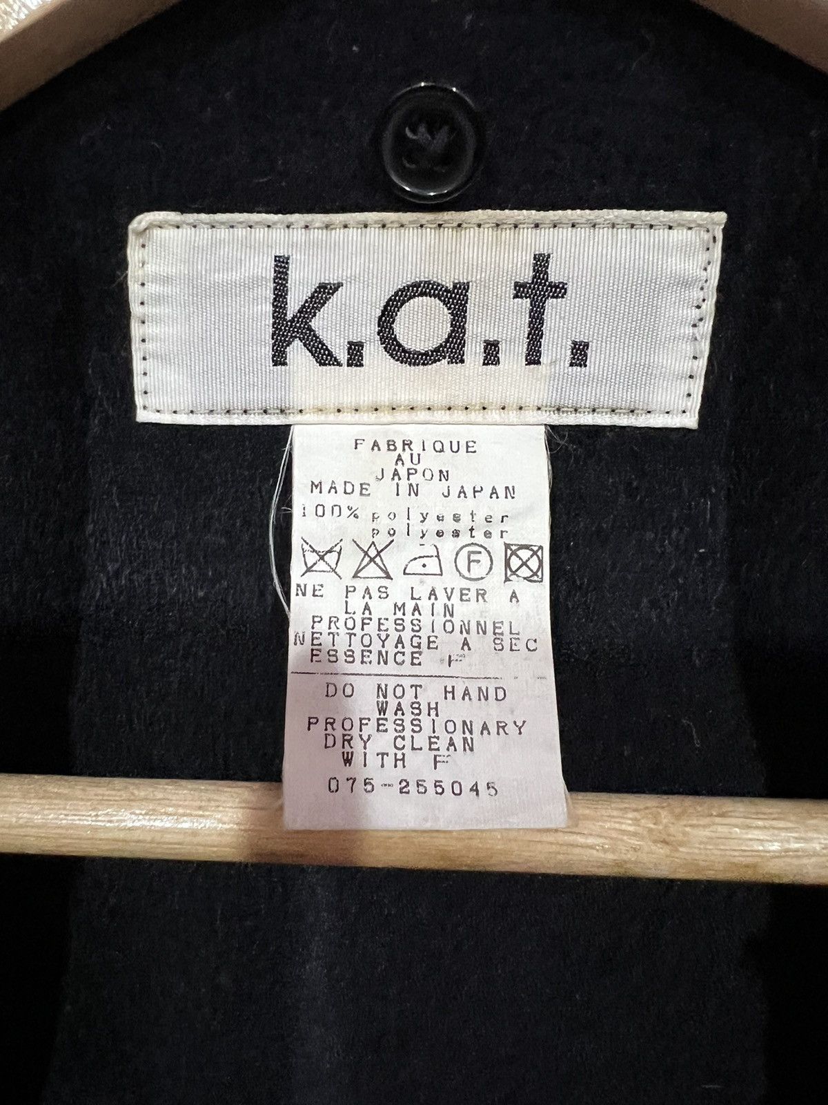 Japanese Brand 🔥K.A.T japanese brand Yohji Yamamoto style jacket Size S / US 4 / IT 40 - 6 Thumbnail