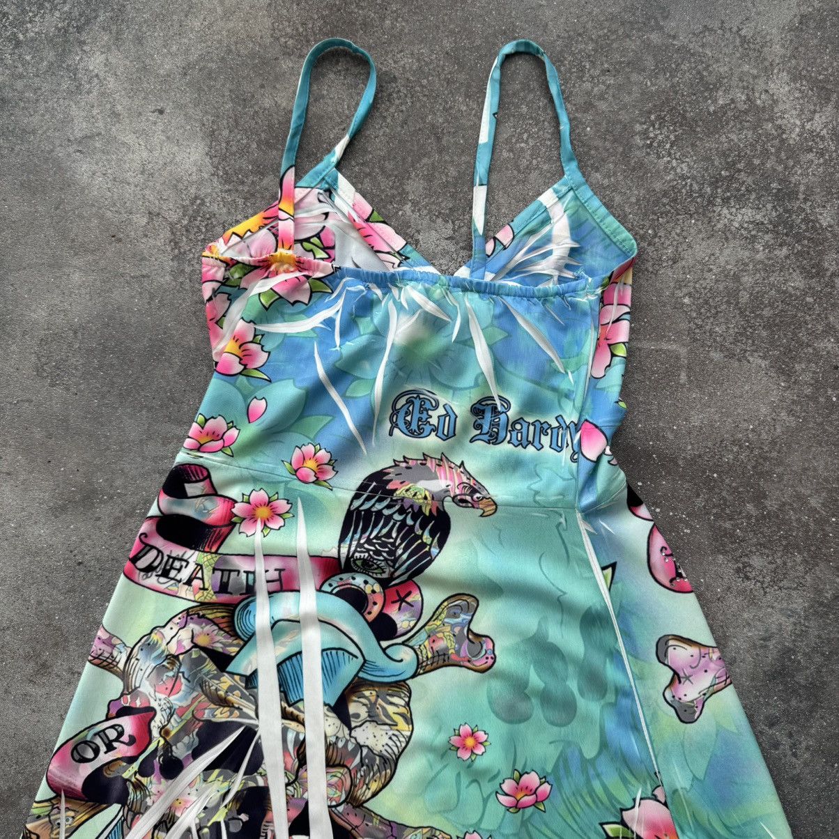 Ed Hardy Ed Hardy Vintage Y2K “Death or Glory” Dress Size S / US 4 / IT 40 - 10 Thumbnail
