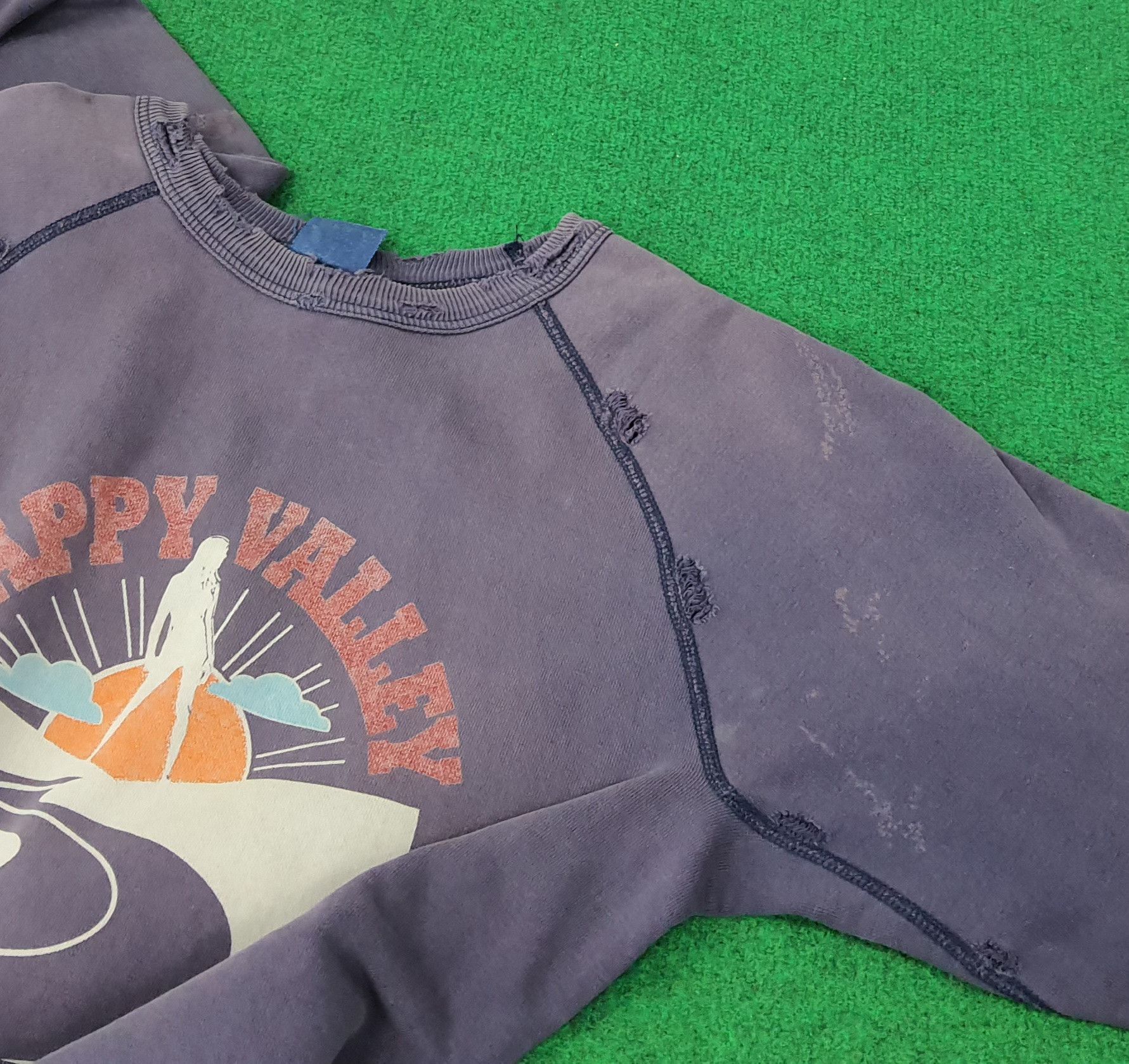 Hysteric Glamour Vintage Hysteric Glamour Distressed Style Sweatshirt C260N18 Size US XS / EU 42 / 0 - 12 Thumbnail
