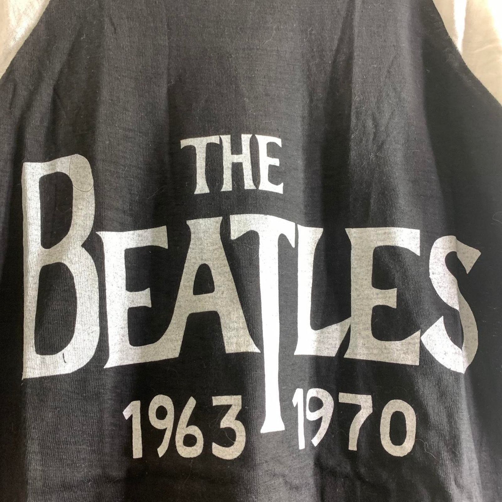 Vintage 1980 BEATLES JOHN LENNON Memorial baseball jersey tee shirt Size US XL / EU 56 / 4 - 1 Thumbnail