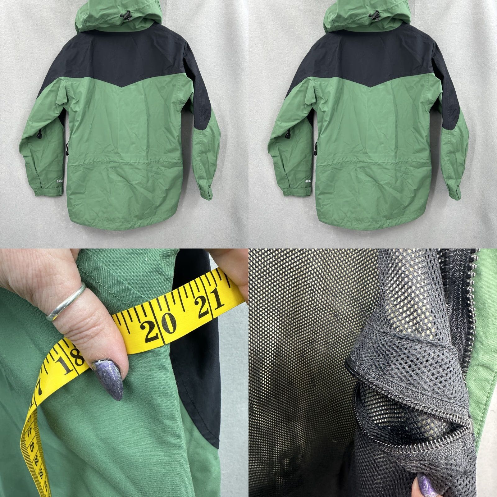Eastern Mountain Sports EMS Eastern Mountain Jacket Womens XS Waterproof Shell Winter Hood Rain Coat Size XS / US 0-2 / IT 36-38 - 9 Thumbnail