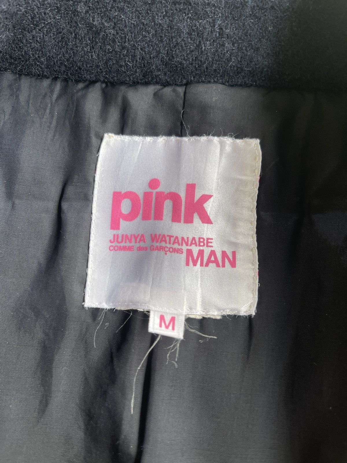 Junya Watanabe Comme Des Garcons Pink Junya Watanabe Double Breasted Jacket Size M / US 6-8 / IT 42-44 - 6 Thumbnail