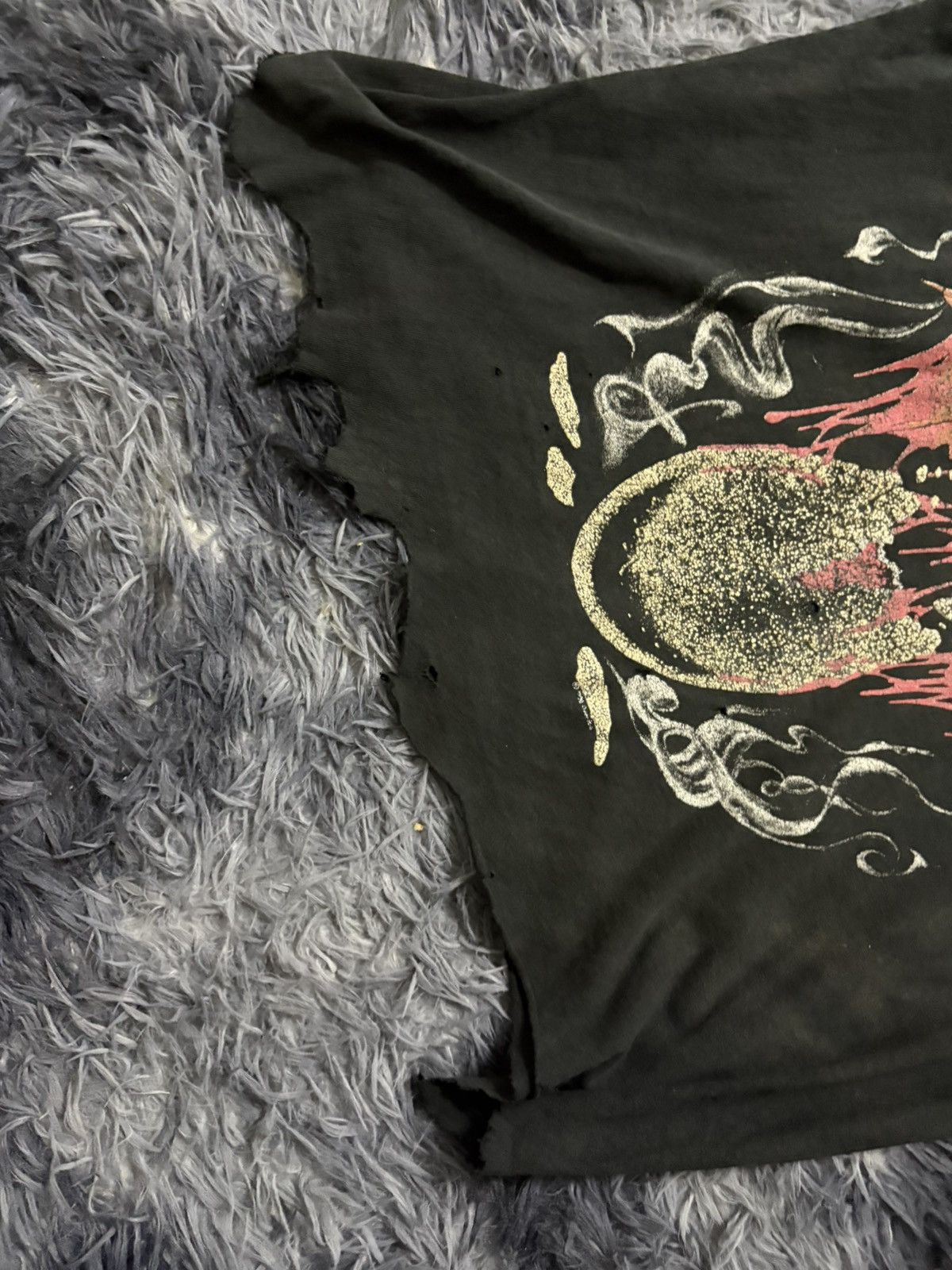 Vintage 🔥HOT🔥VINTAGE DISTRESSED 90's OVERKILL TOUR TEE Size US M / EU 48-50 / 2 - 12 Thumbnail
