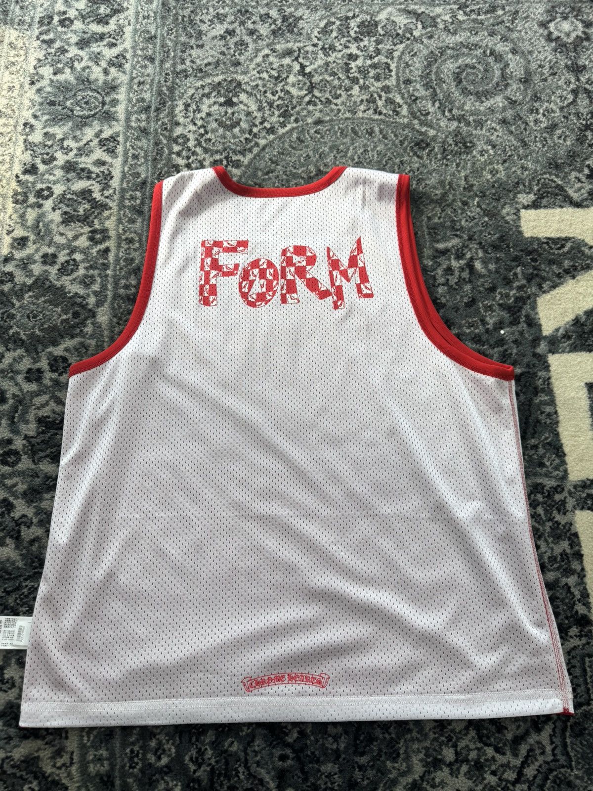Chrome Hearts Chrome hearts matty boy Form Reversible Warmup Jersey Red Size US L / EU 52-54 / 3 - 7 Thumbnail