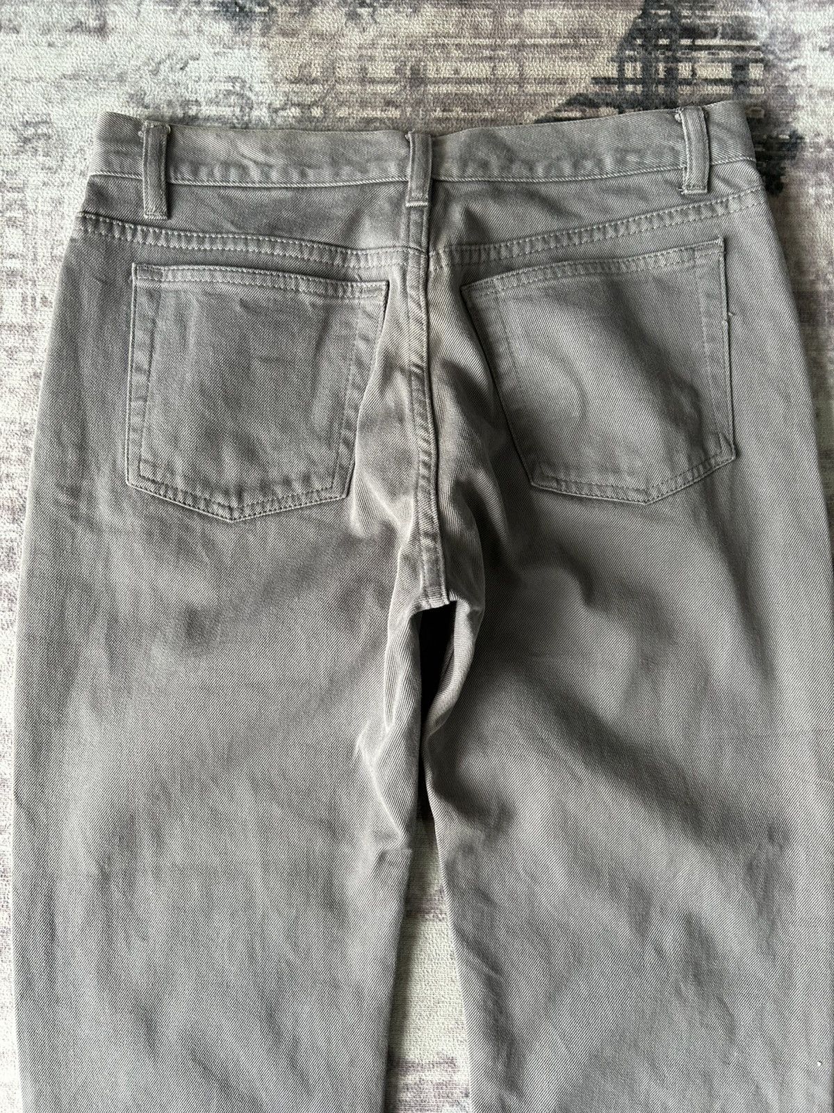 Helmut Lang Helmut Lang Raw Silk Denim Size US 27 - 5 Thumbnail
