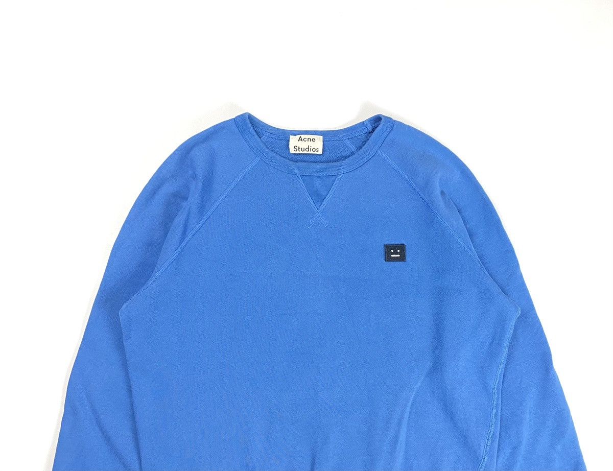 Acne Studios Acne Studios Crewneck Sweatshirt College Face Logo Size S / US 4 / IT 40 - 3 Thumbnail