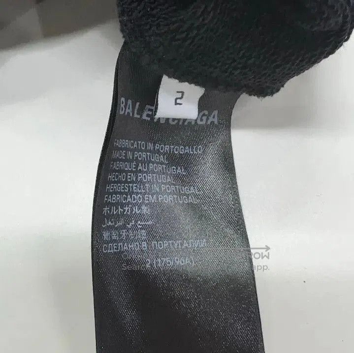 Balenciaga Balenciaga Black Graphic Print Hoodie. Size US M / EU 48-50 / 2 - 4 Thumbnail