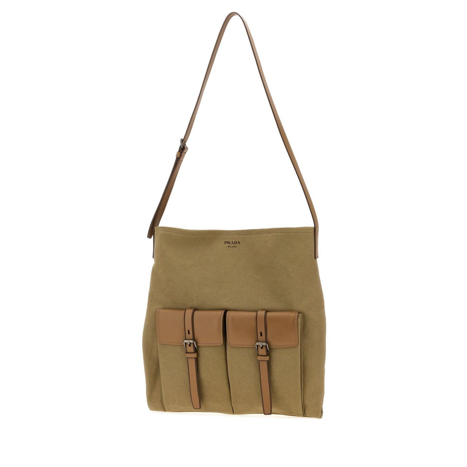Prada PRADA Route Khaki Shoulder Bag New & Authentic Size ONE SIZE - 2 Thumbnail