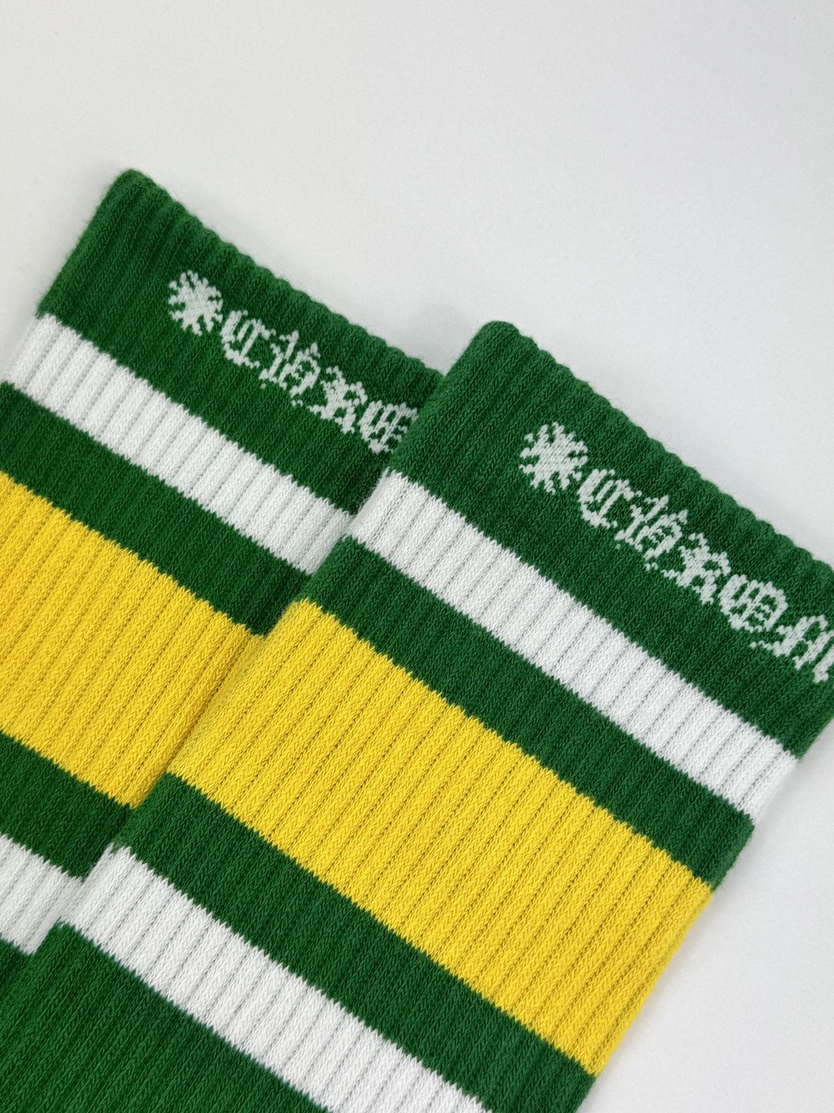 Chrome Hearts STRIPE LOGO SOCKS Size ONE SIZE - 4 Thumbnail