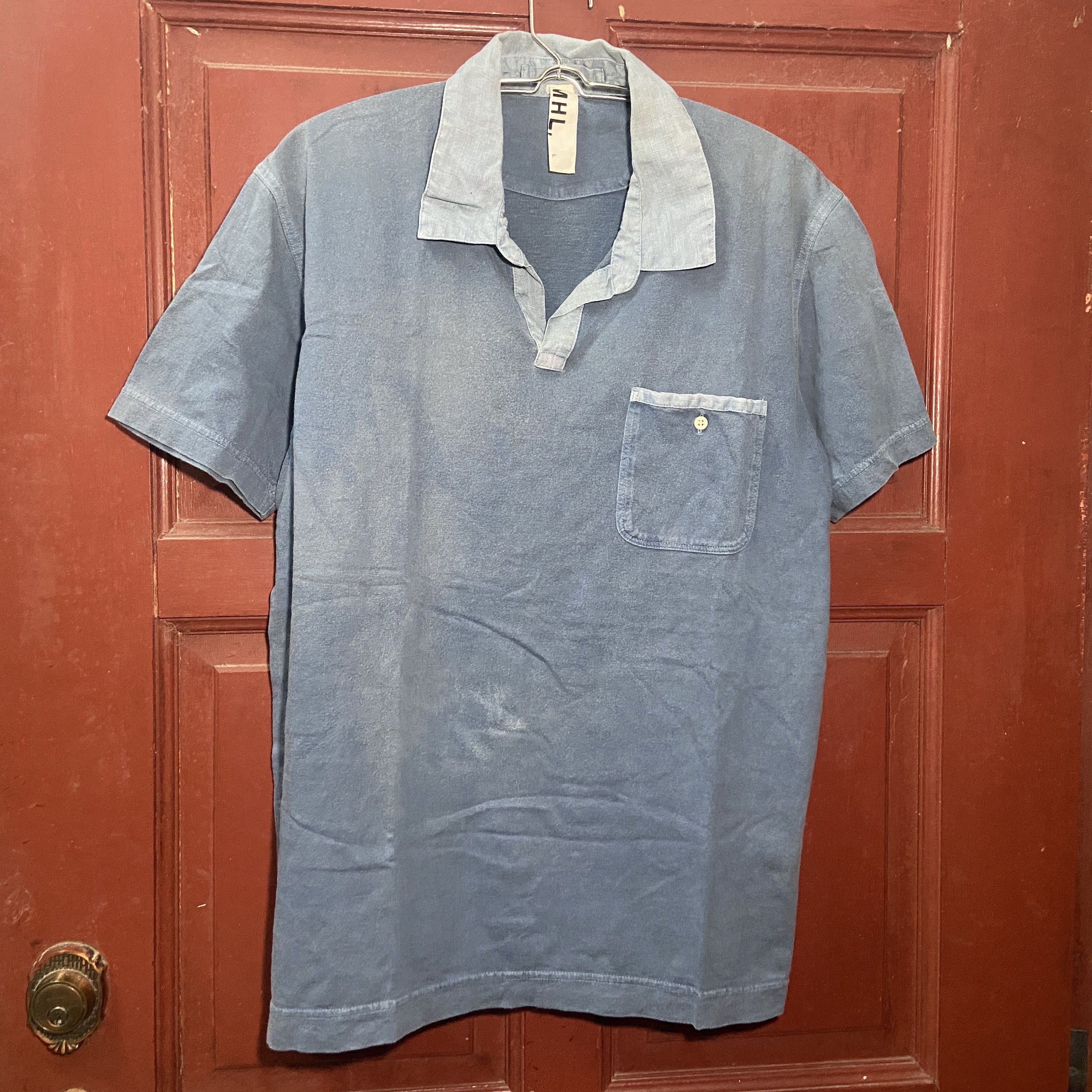 Designer × Margaret Howell Vintage Margaret Howell MHL Polo Shirt Size US L / EU 52-54 / 3 - 1 Thumbnail