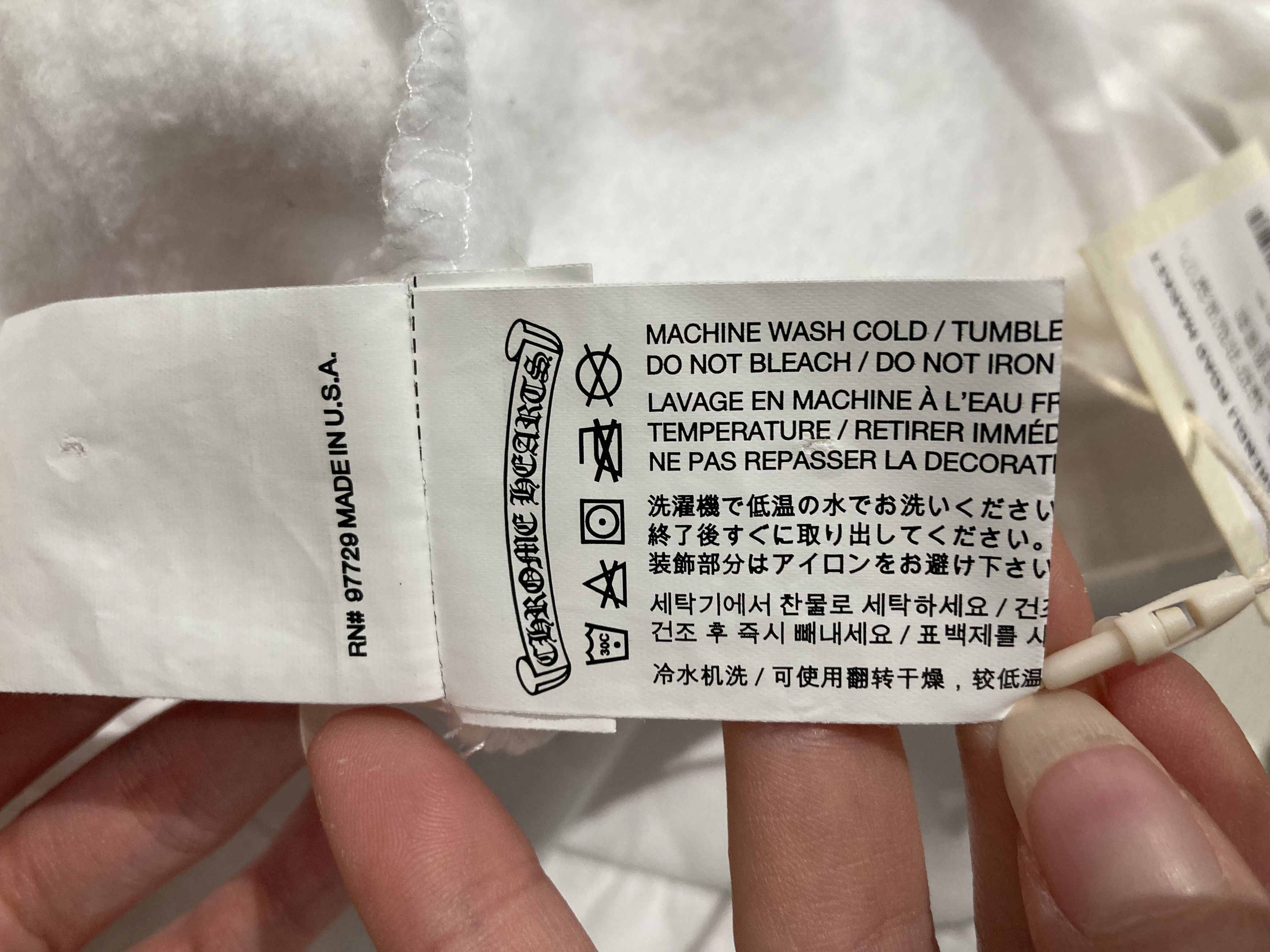 Chrome Hearts Chrome Hearts USA Flag Triple Cross Scroll Zip Up Hoodie Size US M / EU 48-50 / 2 - 11 Thumbnail