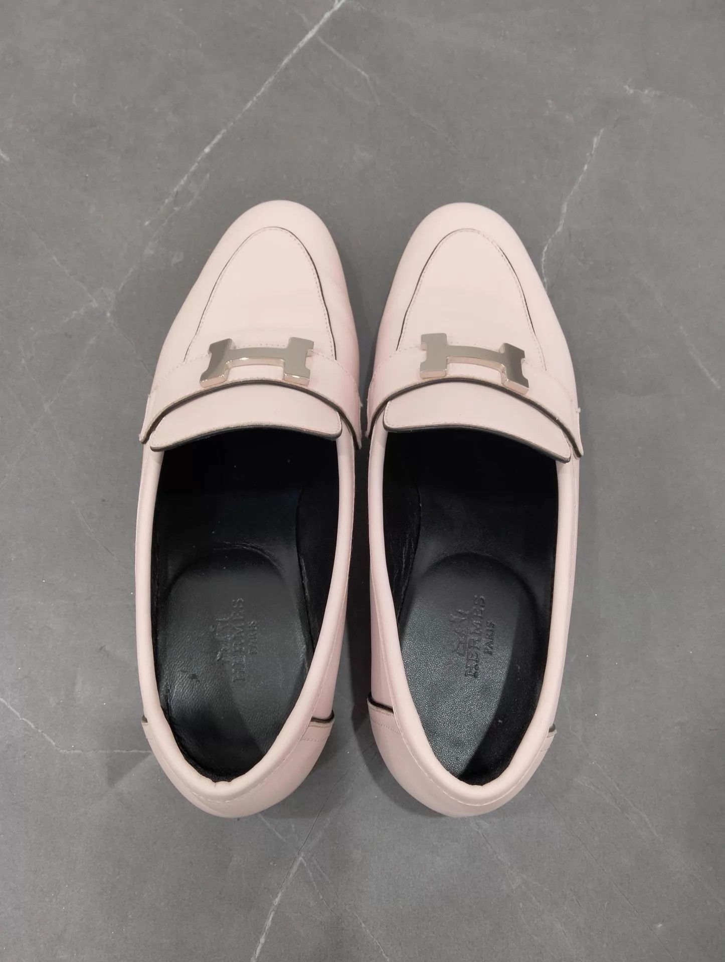 Hermes Hermes Pink Loafer 37 Size US 6.5 / IT 36.5 - 7 Thumbnail