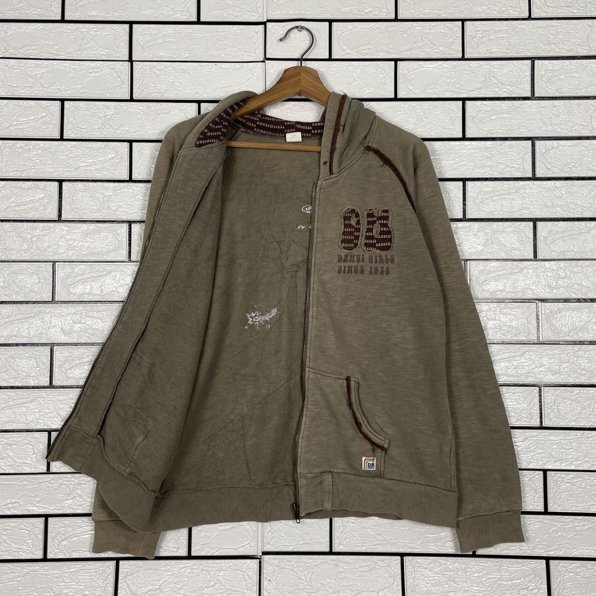 Japanese Brand Dahui Girls Surf Hoodie Size M / US 6-8 / IT 42-44 - 10 Thumbnail