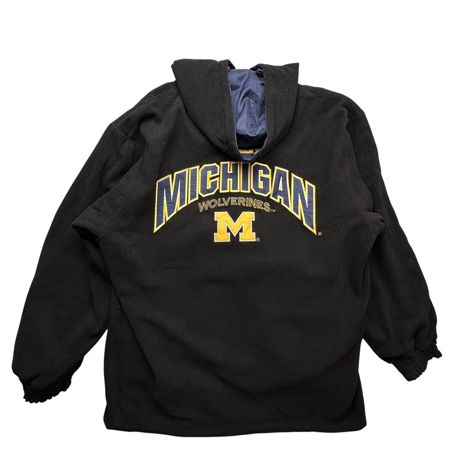 Colosseum Athletics VTG Colosseum Michigan Wolverines Reversible Jacket Mens XL Size US XL / EU 56 / 4 - 1 Thumbnail