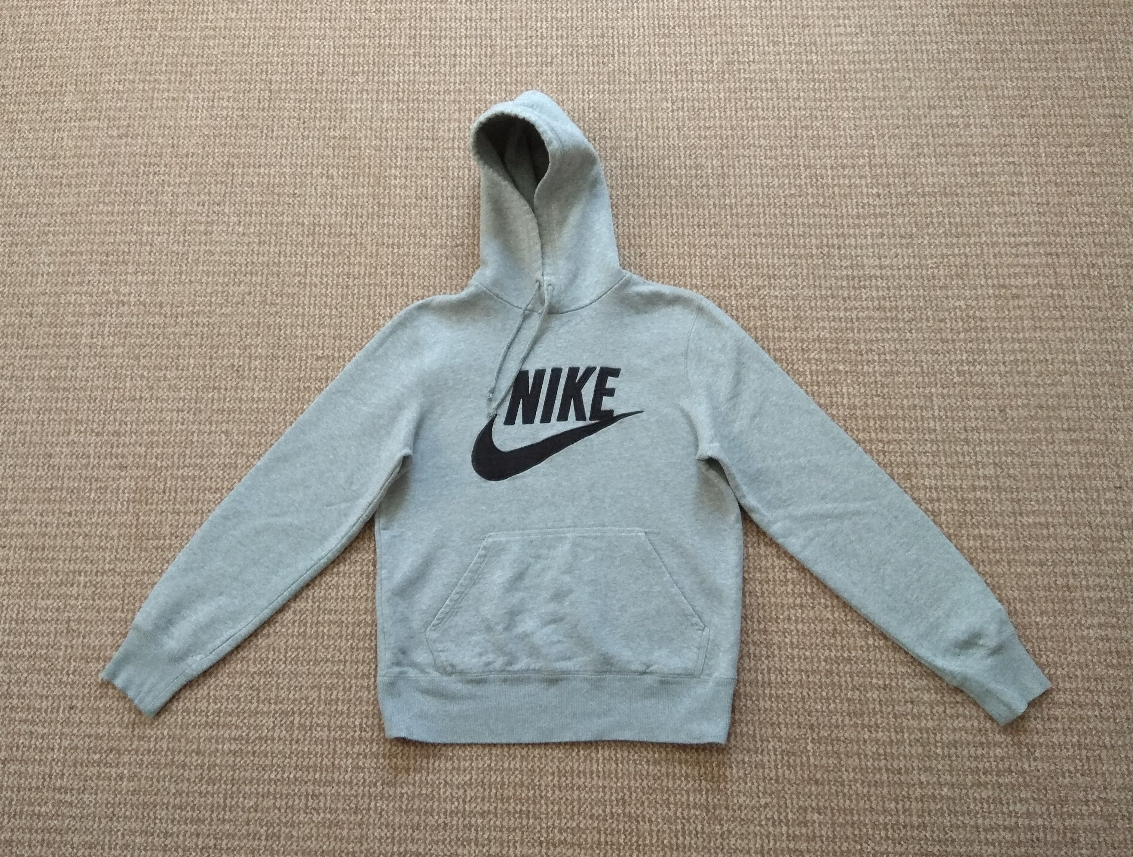Nike Nike Big Logo Embroidered Hoodie Sweatshirt Size US S / EU 44-46 / 1 - 4 Thumbnail