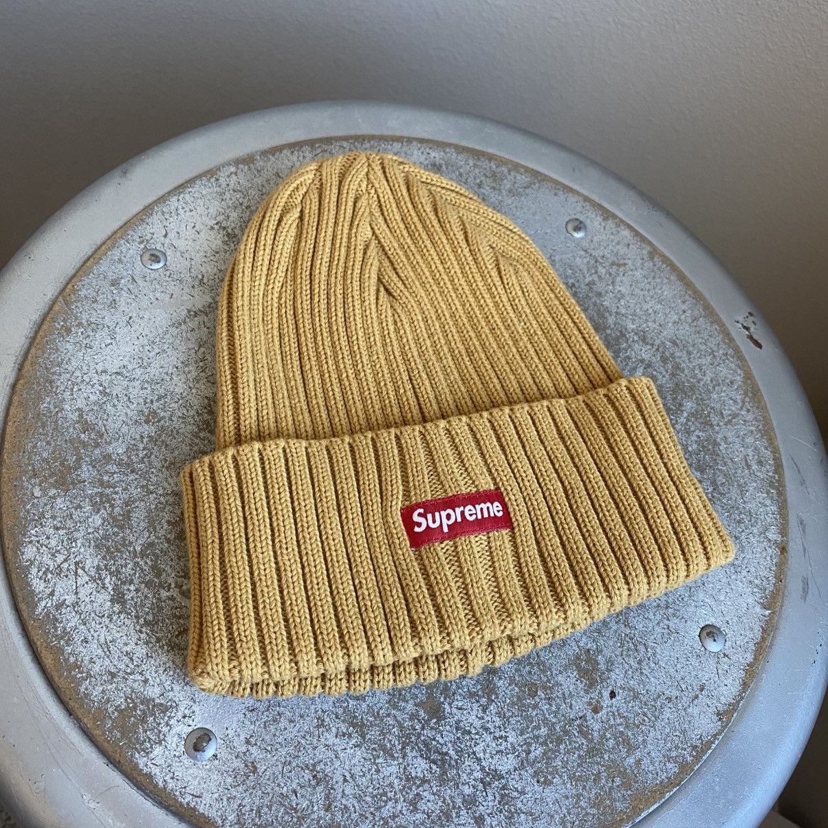 Supreme Supreme Box Logo Ribbed Beanie Size ONE SIZE - 1 Thumbnail