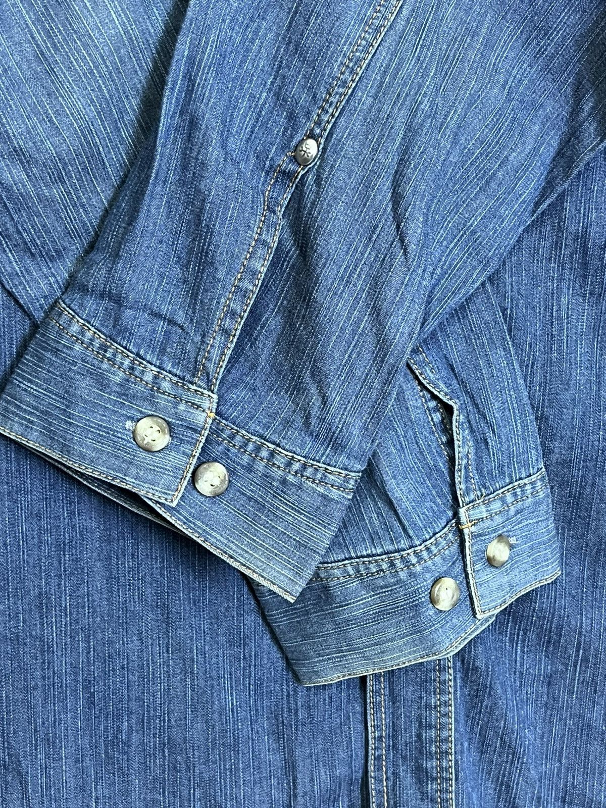 Jean Charles De Castelbajac GRAIL🔥JEAN CHARLES DE CASTELBAJAC DENIM BUTTON UPS SHIRT Size US L / EU 52-54 / 3 - 8 Thumbnail
