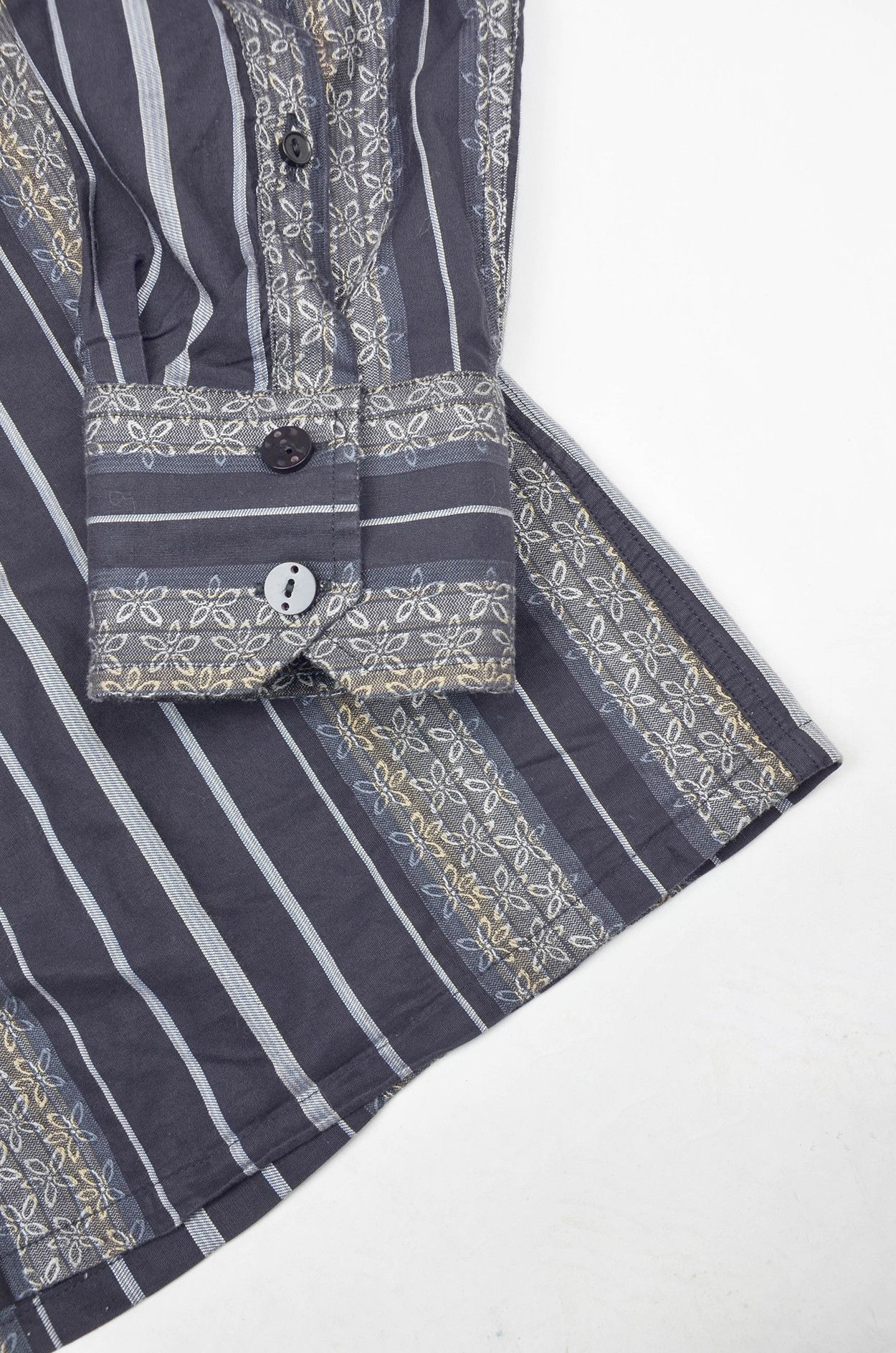 Japanese Brand Yashi Yamamuri Vintage Japanese Black Embroidery Shirt L Size US L / EU 52-54 / 3 - 4 Thumbnail