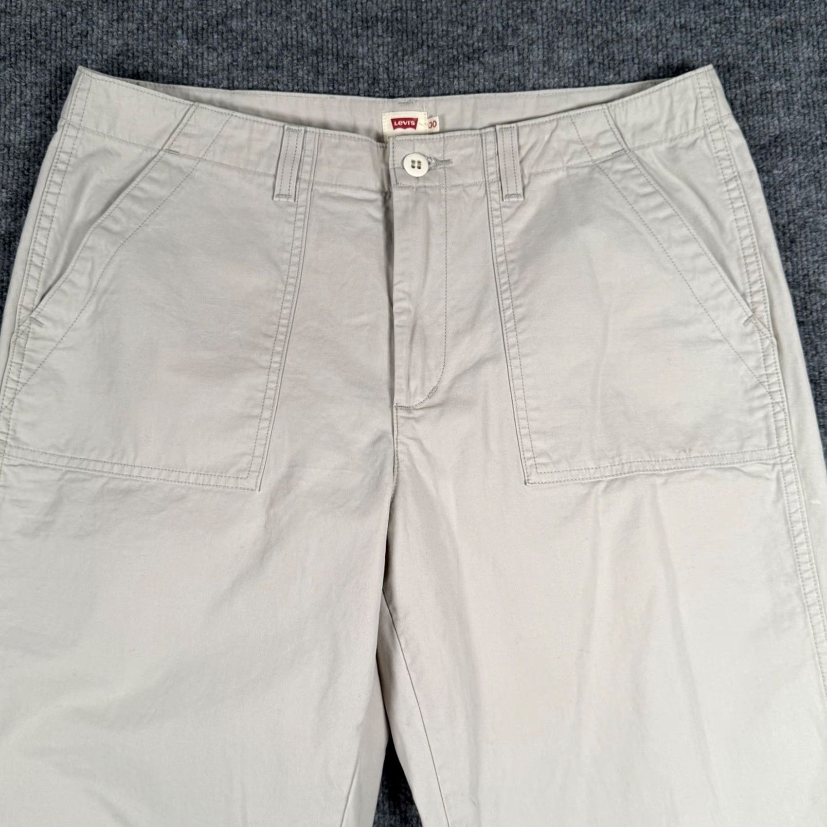 Levi's Levi's Men Chino Pants Beige Straight Leg 30 35x28 casual workwear 5-Pocket Modern Classic Boys Mens Size US 30 / EU 46 - 4 Thumbnail