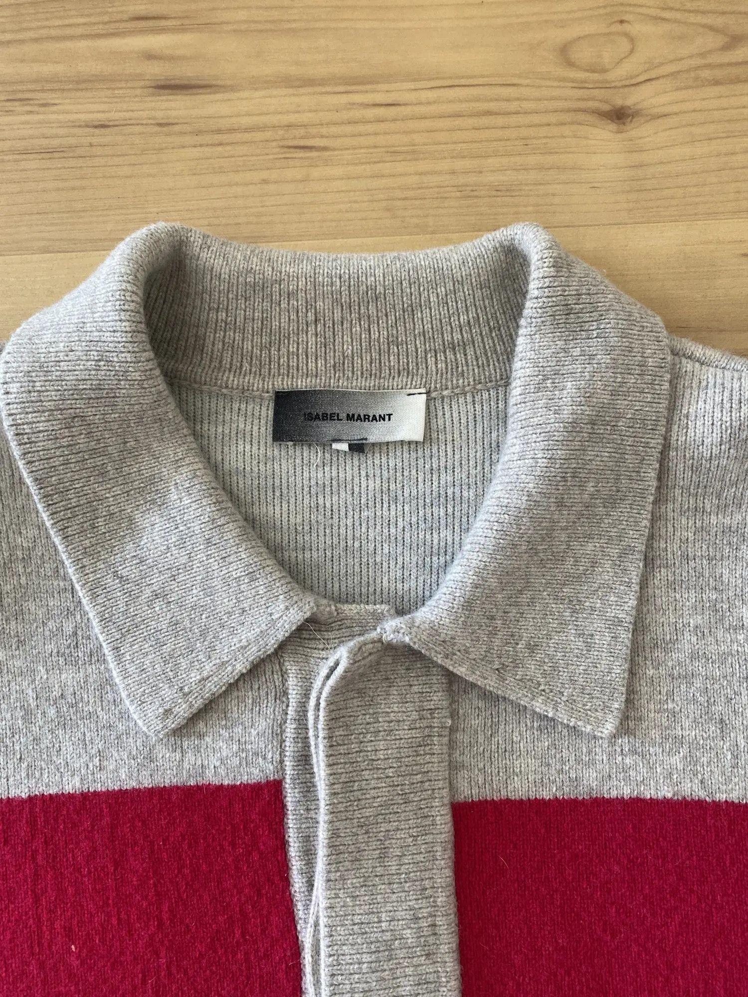 Isabel Marant Isabel Marant Stripe Polo Sweater Size US L / EU 52-54 / 3 - 3 Thumbnail