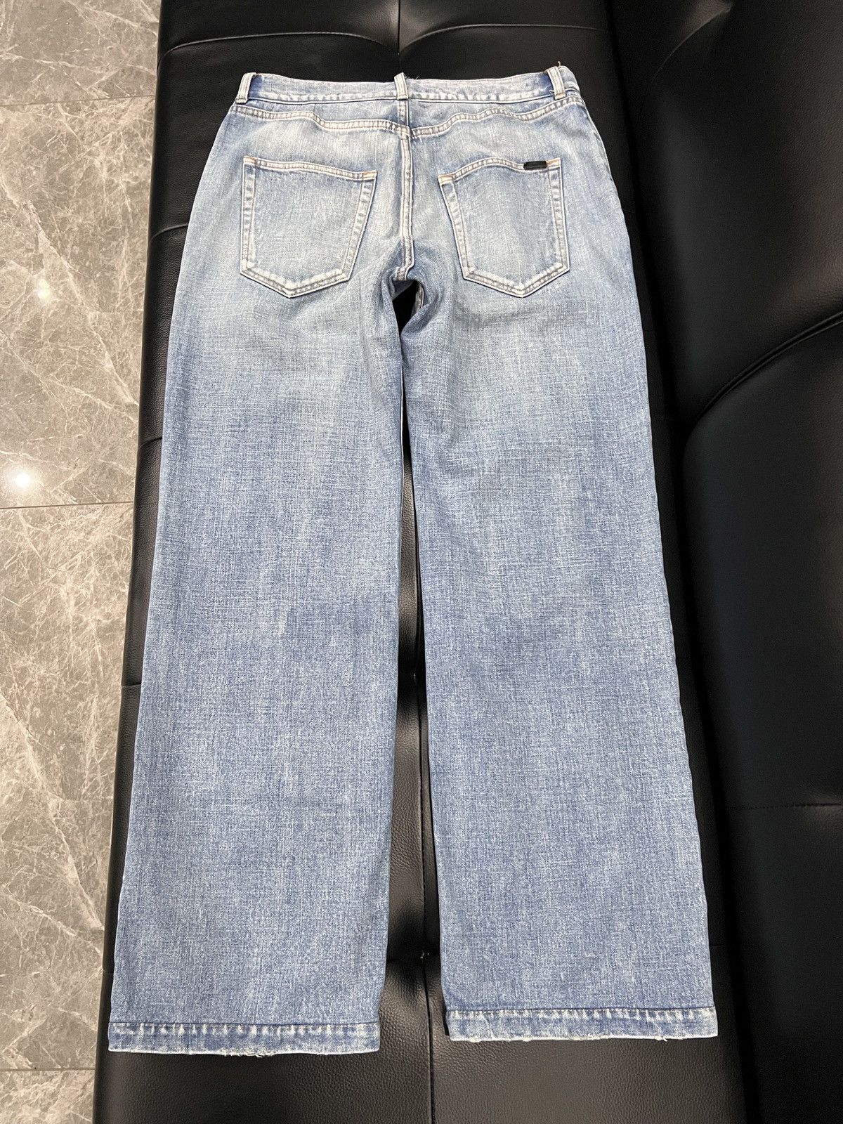Saint Laurent Paris Saint Laurent 2022 Washed Denim Jeans Size US 33 - 2 Thumbnail