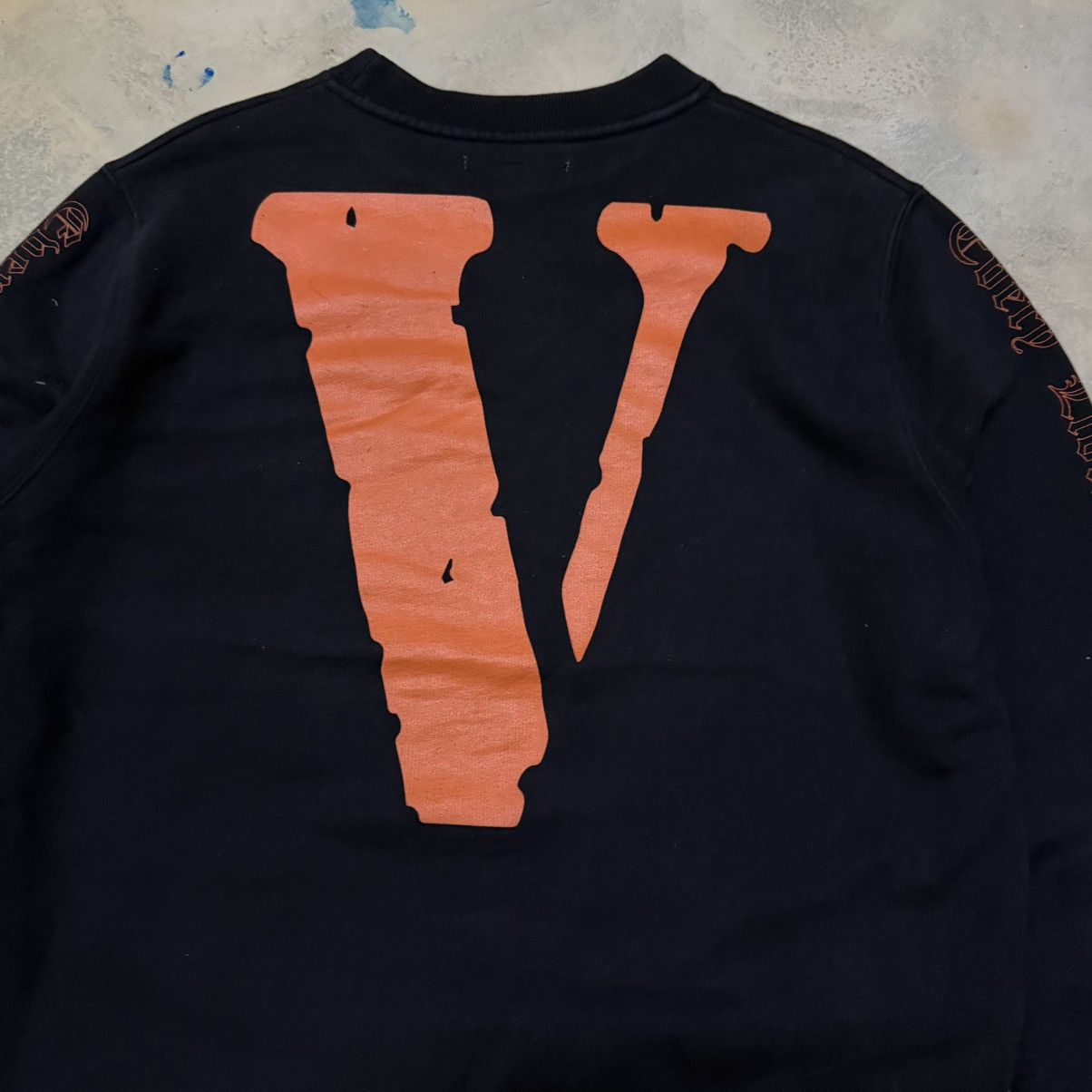 Off-White × Vlone Vlone X Off White Big Logo Sweatshirt Size US M / EU 48-50 / 2 - 4 Thumbnail