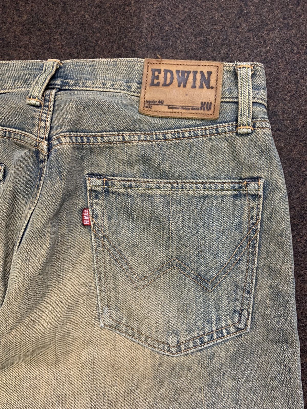 Edwin DISTRESSED EDWIN 443 LIKE IF SIX WASH NINE. Size US 32 / EU 48 - 8 Thumbnail