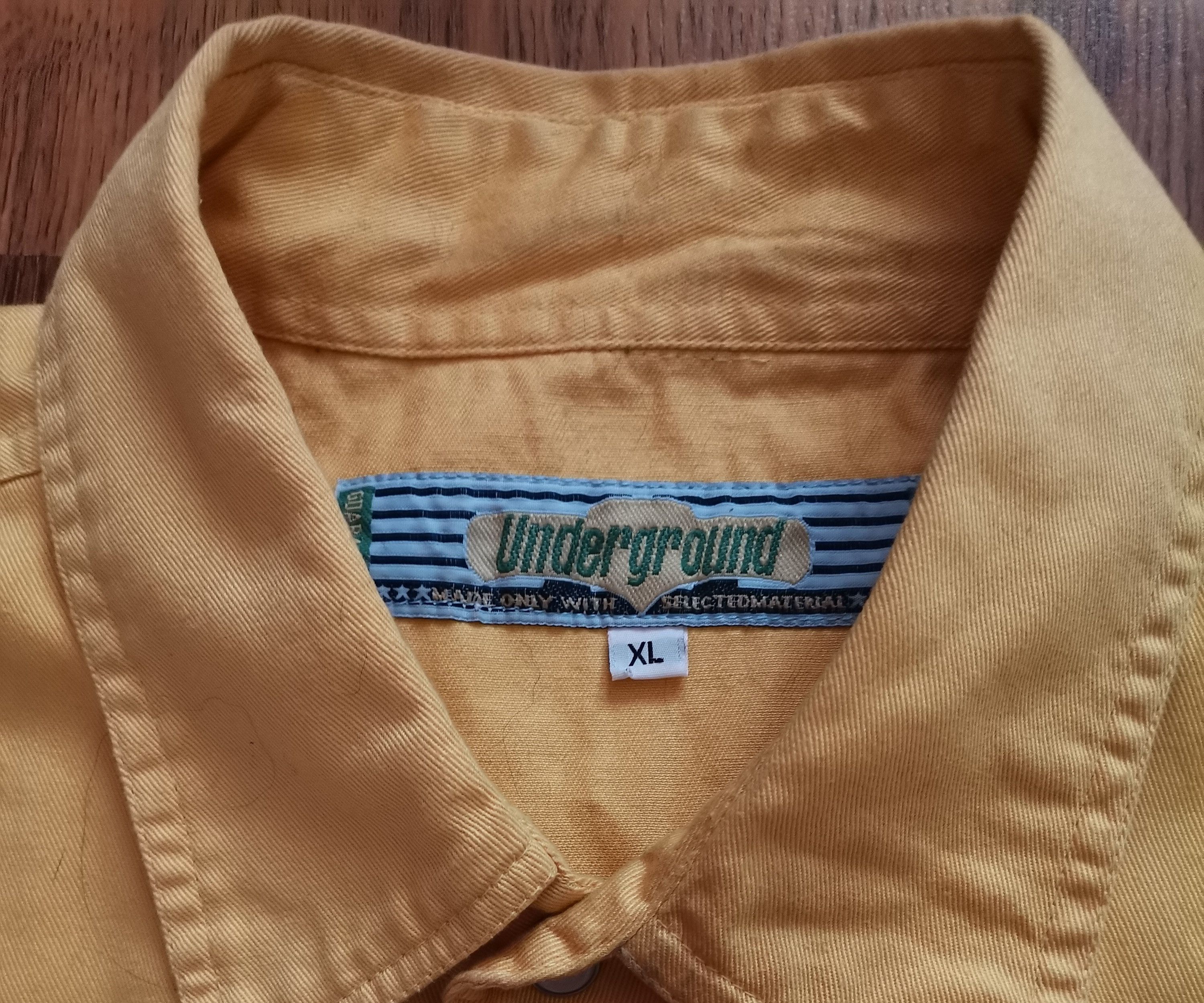 Vintage Vintage Underground Shirt Size US XL / EU 56 / 4 - 3 Thumbnail