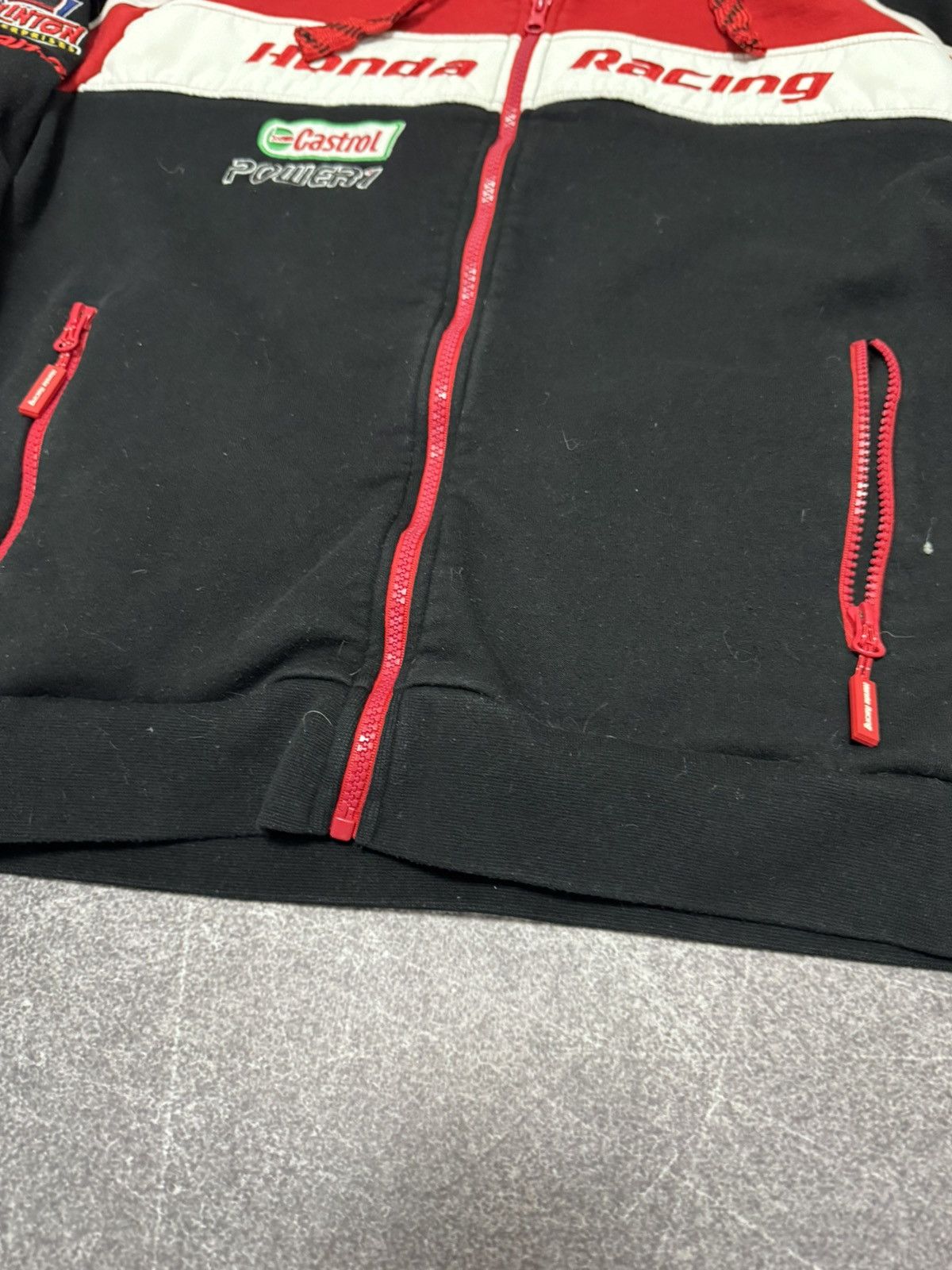 Honda Honda Racing Full Zip Vintage Hoodie Size US S / EU 44-46 / 1 - 4 Thumbnail