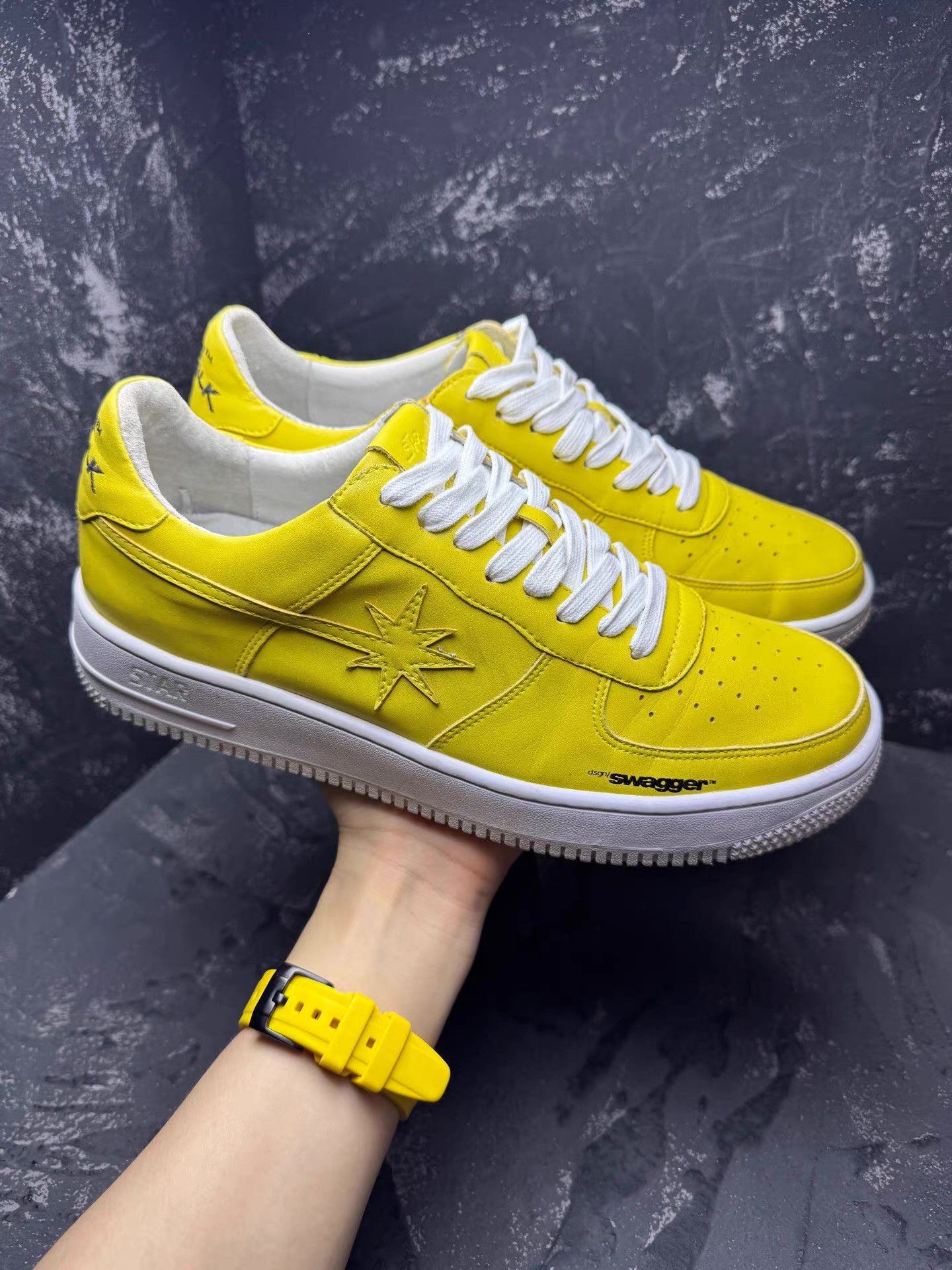 STARWALK Starwalk Yellow Meteor Shoes, Thailand Limited Edition Q10 Size US 10 / EU 43 - 7 Thumbnail