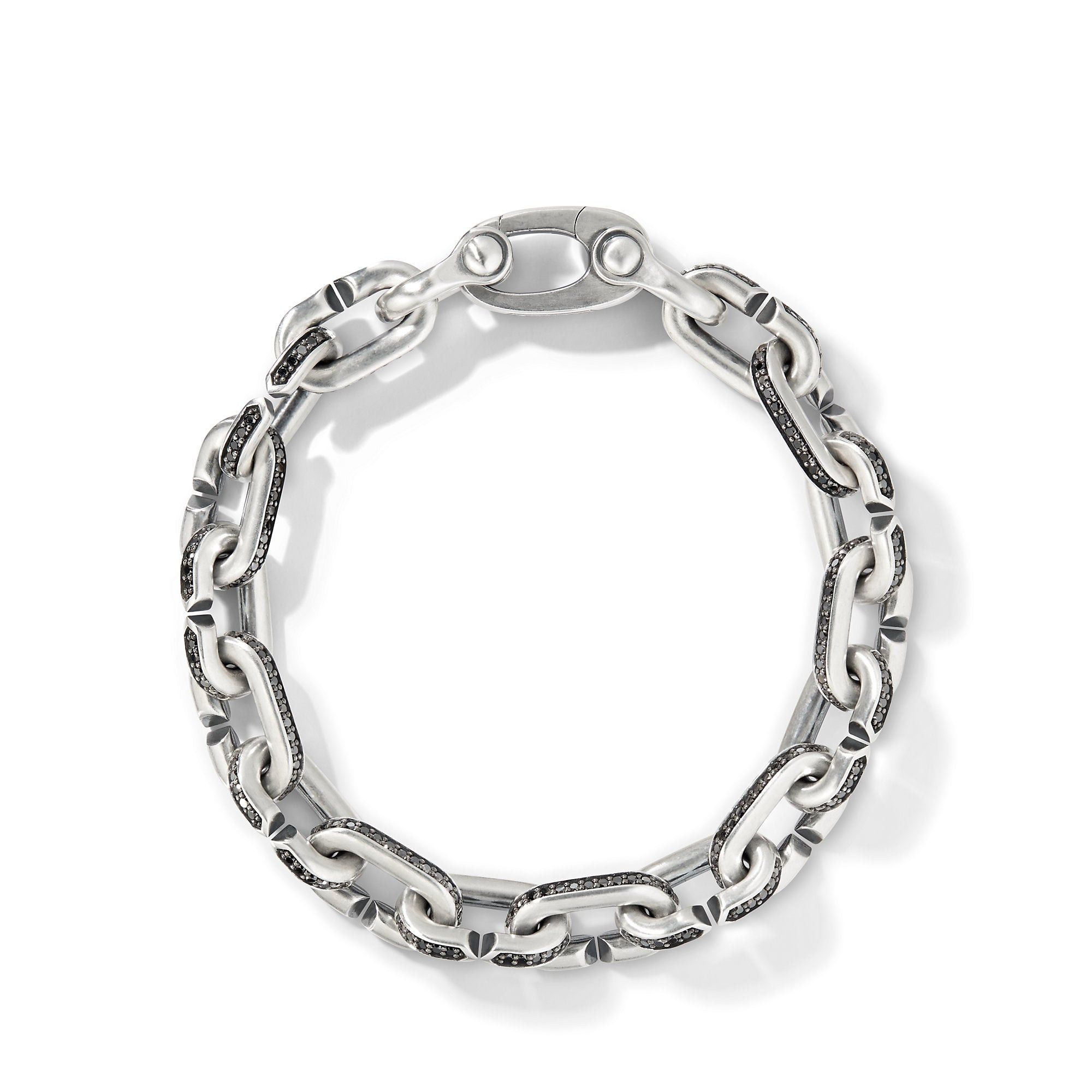 David Yurman o1w1db10526 BC0439M /Size:M/Chain Links Bracelet in Silver Size ONE SIZE - 2 Thumbnail