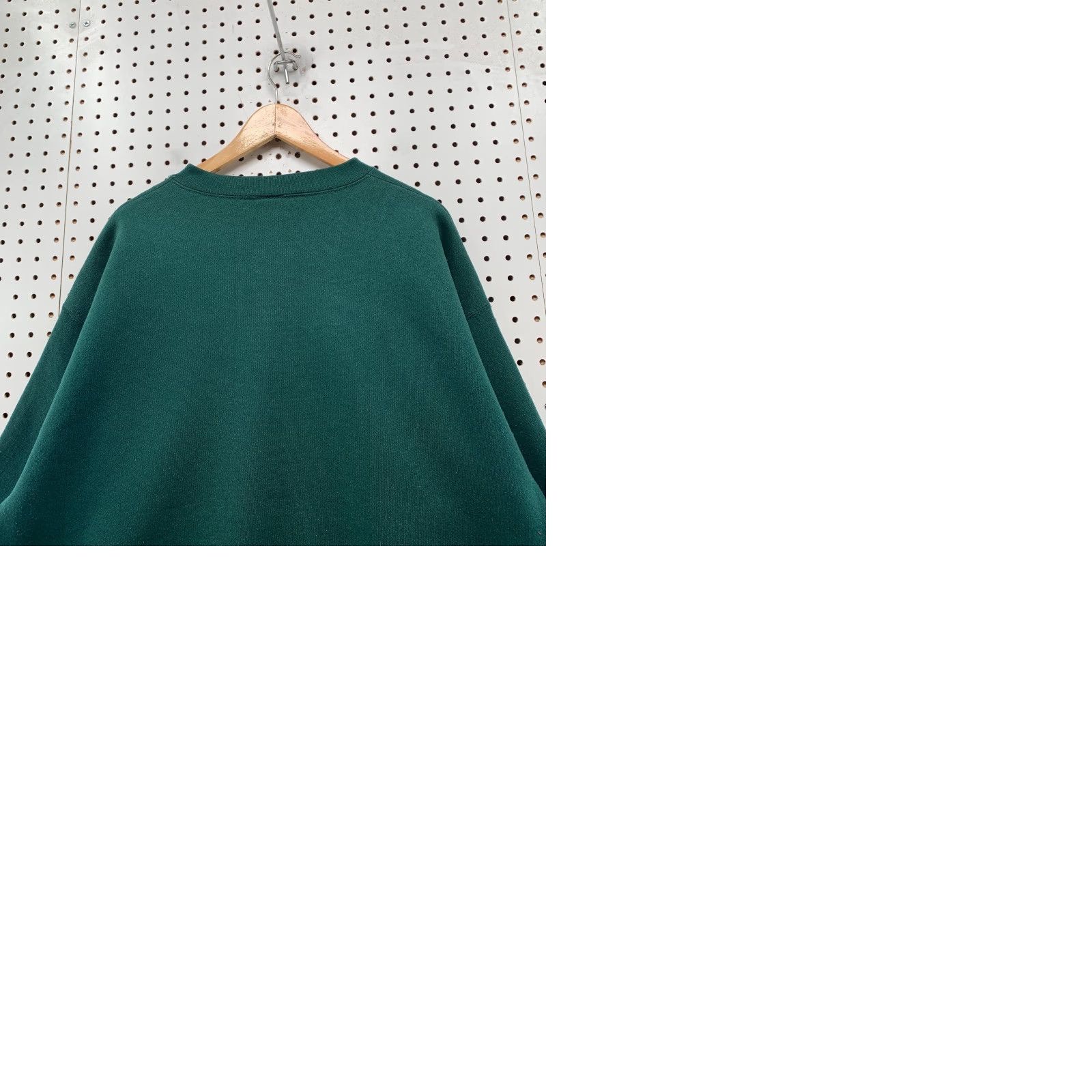 Vintage VINTAGE Honors Fleece Sweatshirt Crewneck Green Mens XL 90s United States Made In Usa Size US XL / EU 56 / 4 - 9 Thumbnail