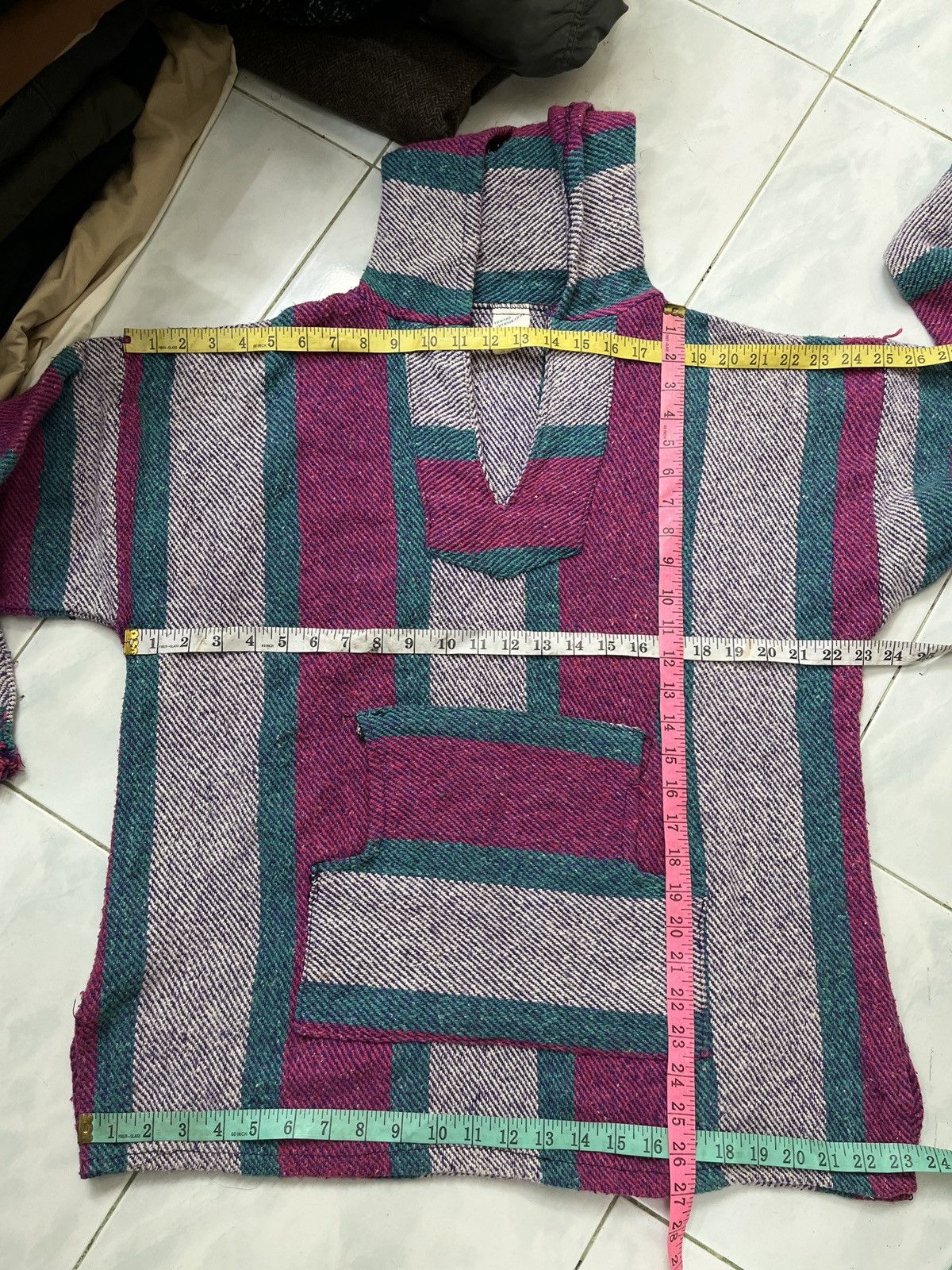 Mexican Threads × Mexicana × Vintage 🔥🔥🔥STEALS VTG NUEVO AMERICANA MEXICAN HOODIE PULLOVER Size US L / EU 52-54 / 3 - 12 Thumbnail