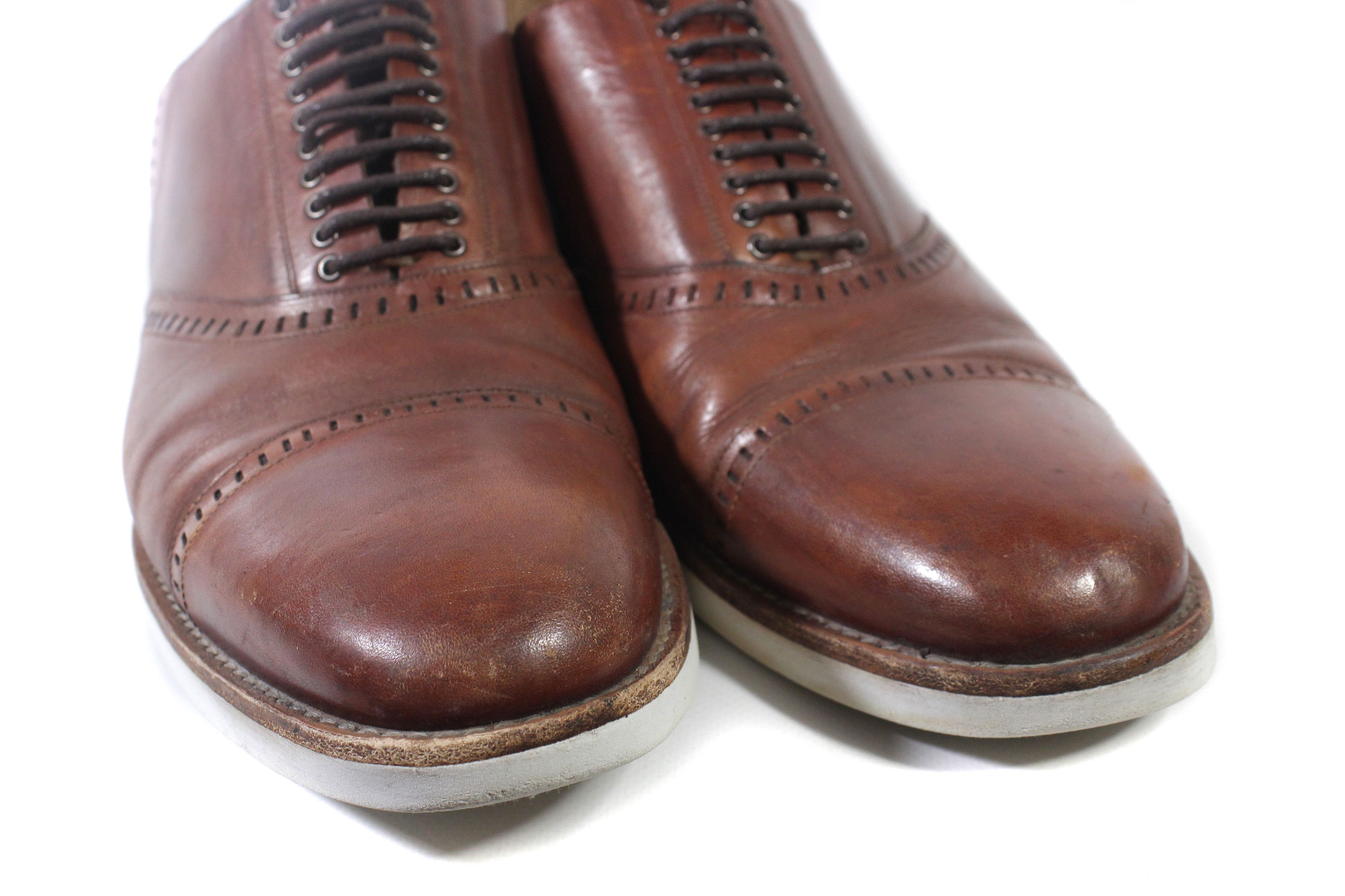 Billionaire Couture Leather Formal Shoes Size US 10 / EU 43 - 4 Thumbnail