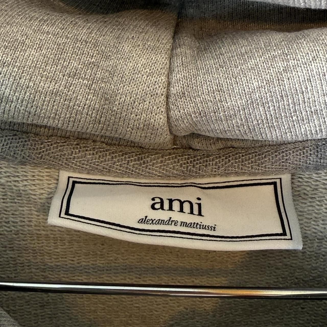 AMI Ami Paris Hoodie Grey Mini Logo Size US L / EU 52-54 / 3 - 4 Thumbnail