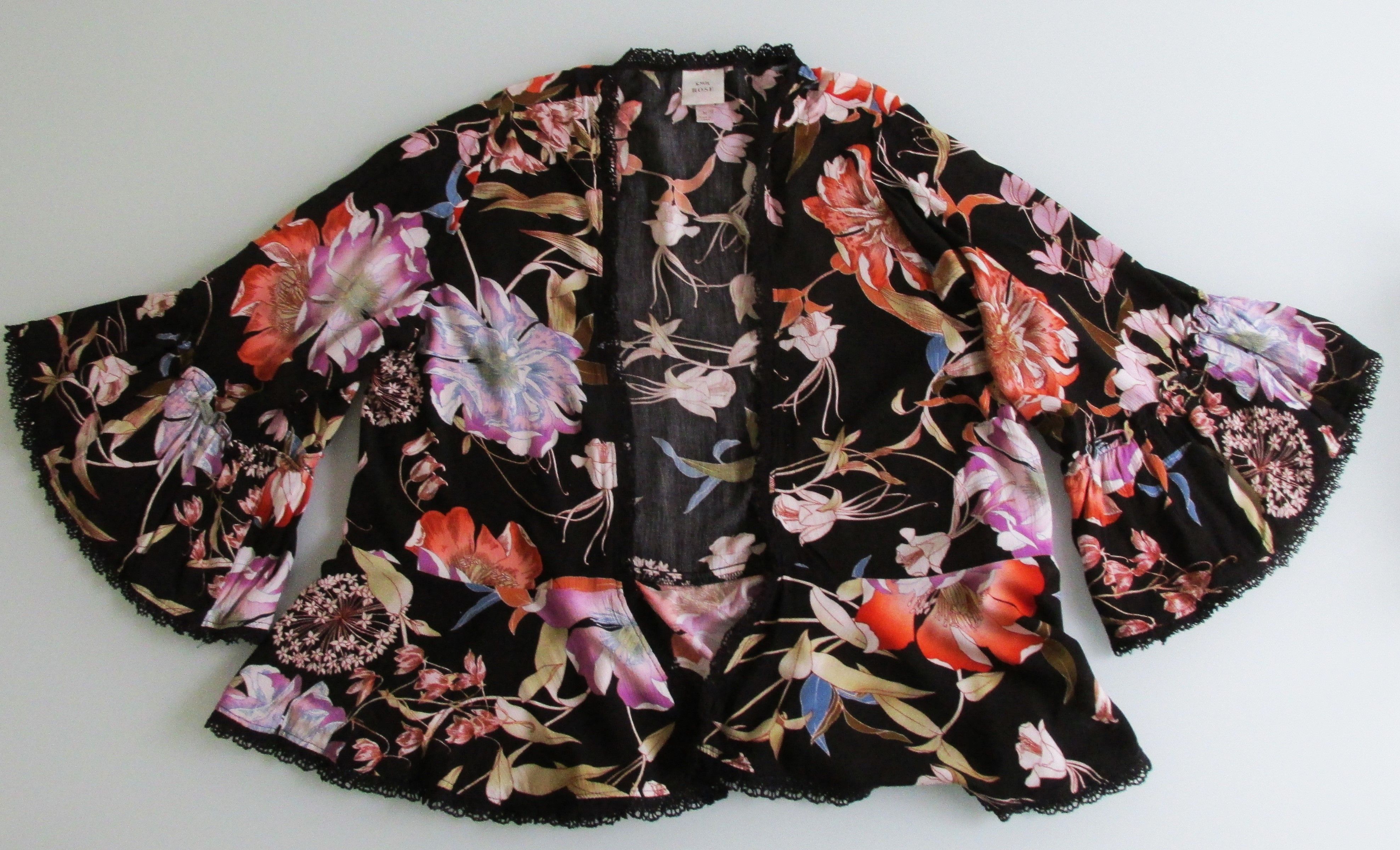 Other Knox Rose Women's Open Front Blouse Size Medium Size M / US 6-8 / IT 42-44 - 4 Thumbnail