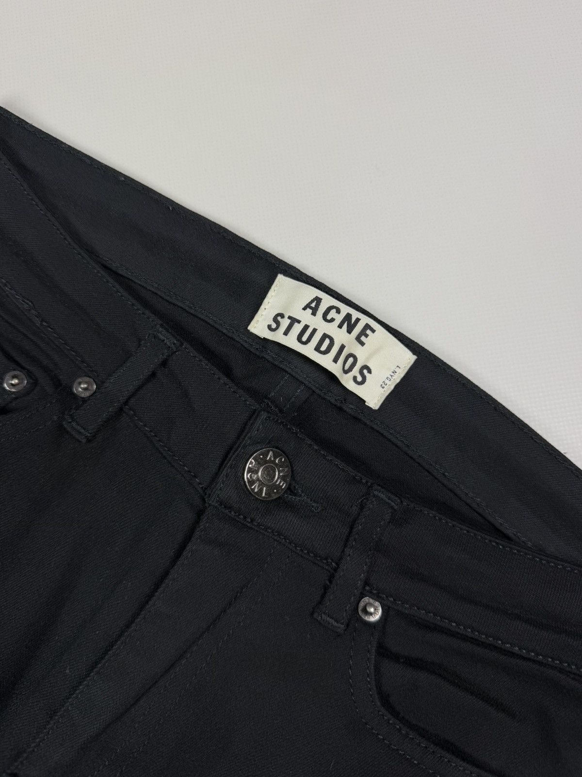 Acne Studios Skin 5 Lacey Black Ladies Skinny Jeans