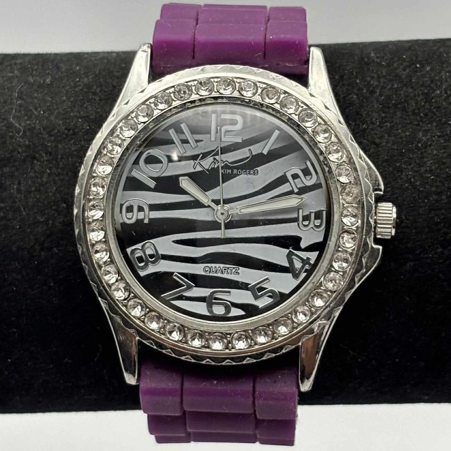 Other Purple Zebra Kim Rogers Watch Size ONE SIZE - 1 Thumbnail