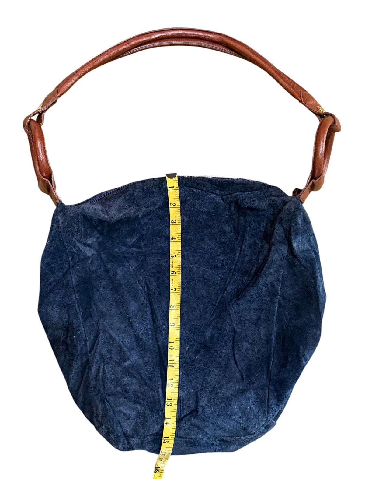 Japanese Brand Handmade Shoulder Bag Leather Navy Blue Size ONE SIZE - 5 Thumbnail
