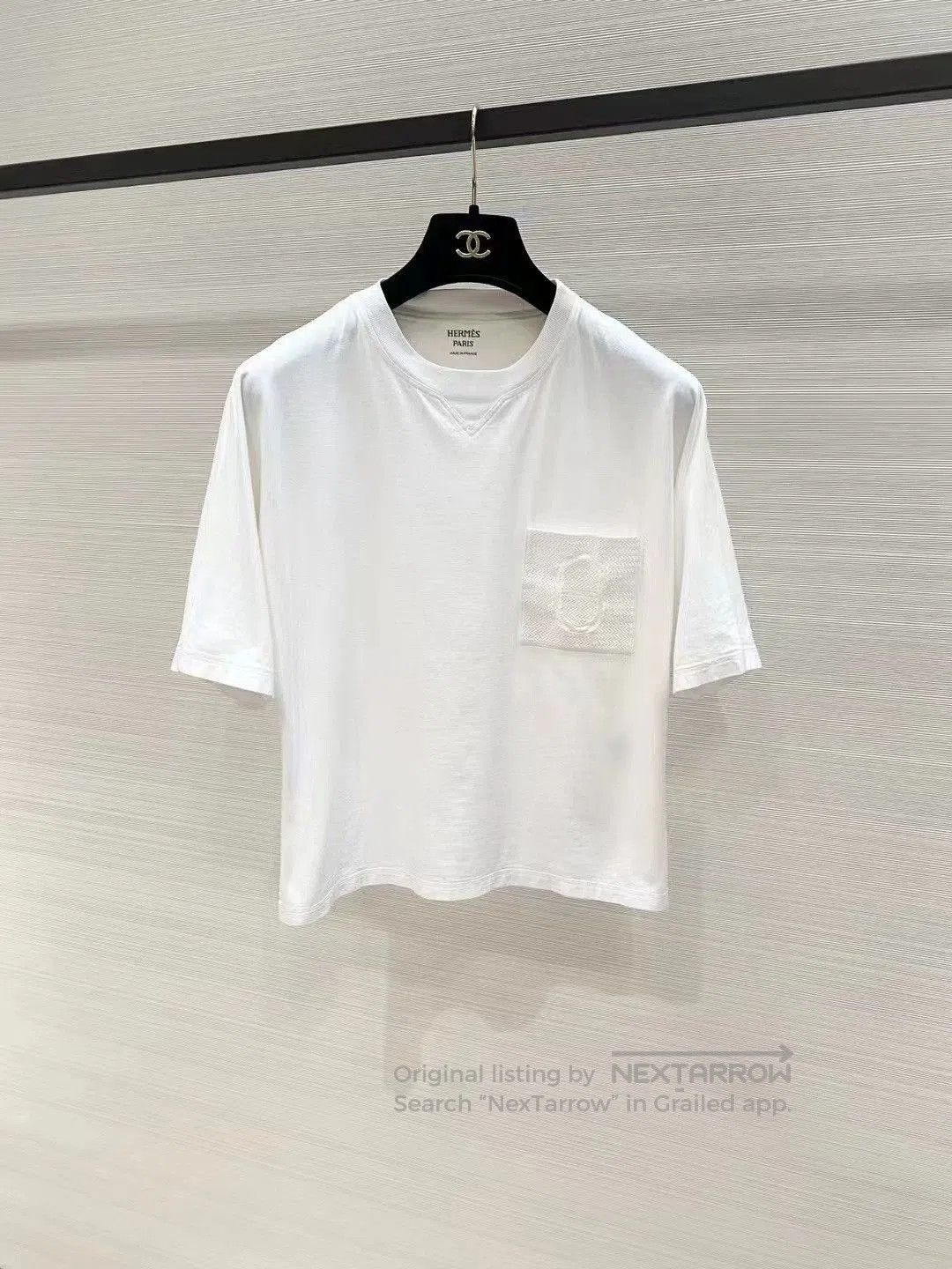 Hermes Hermes Size 34 Crew Neck T-shirt. Size US XS / EU 42 / 0 - 1 Thumbnail
