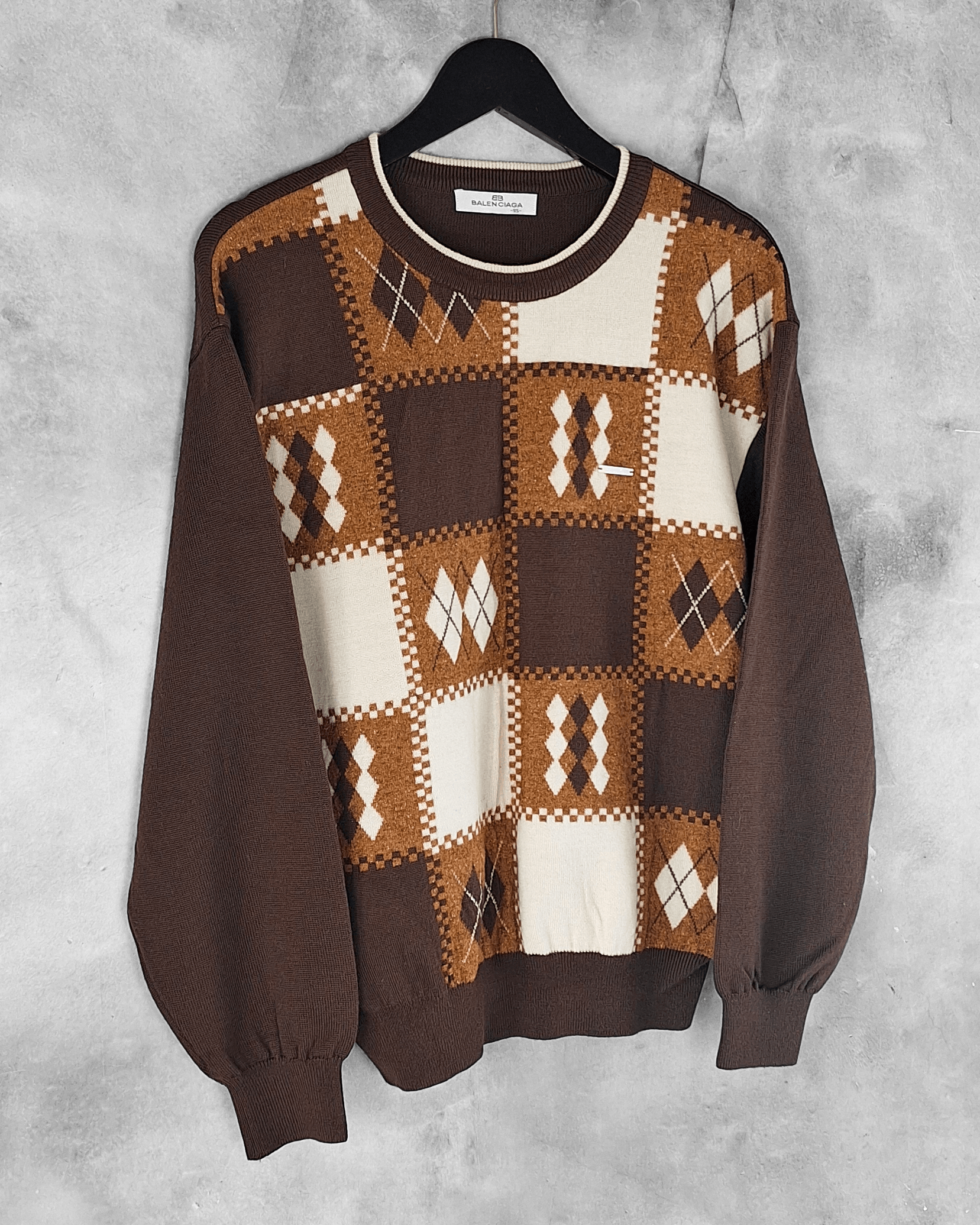 Balenciaga Vintage Balenciaga Knit Sweatshirt Size US S / EU 44-46 / 1 - 2 Thumbnail