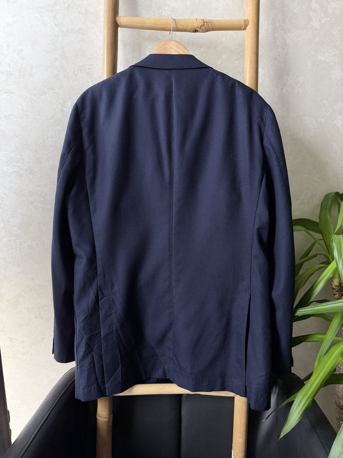 Suitsupply Suitsupply Italy Havana Patch Lt Int Wool Navy Blue Blazer Size 46L - 12 Thumbnail