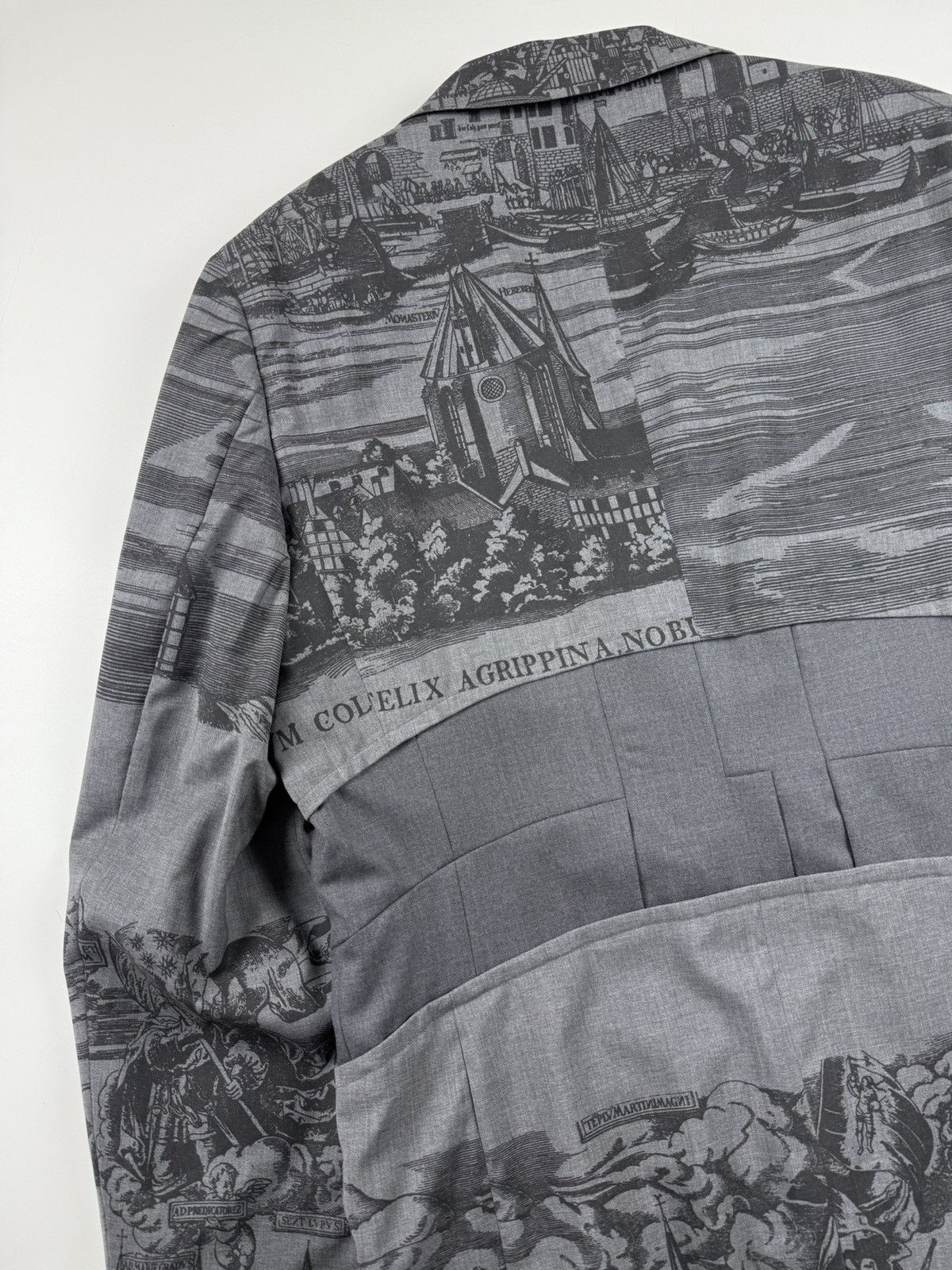 Comme des Garcons Comme des Garcons Homme Plus S/S’20 Printed Long Jacket Size US L / EU 52-54 / 3 - 9 Thumbnail