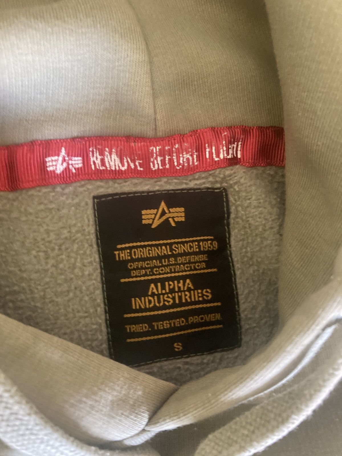 Alpha Industries Alpha Industries Hoodie size S Size US S / EU 44-46 / 1 - 3 Thumbnail