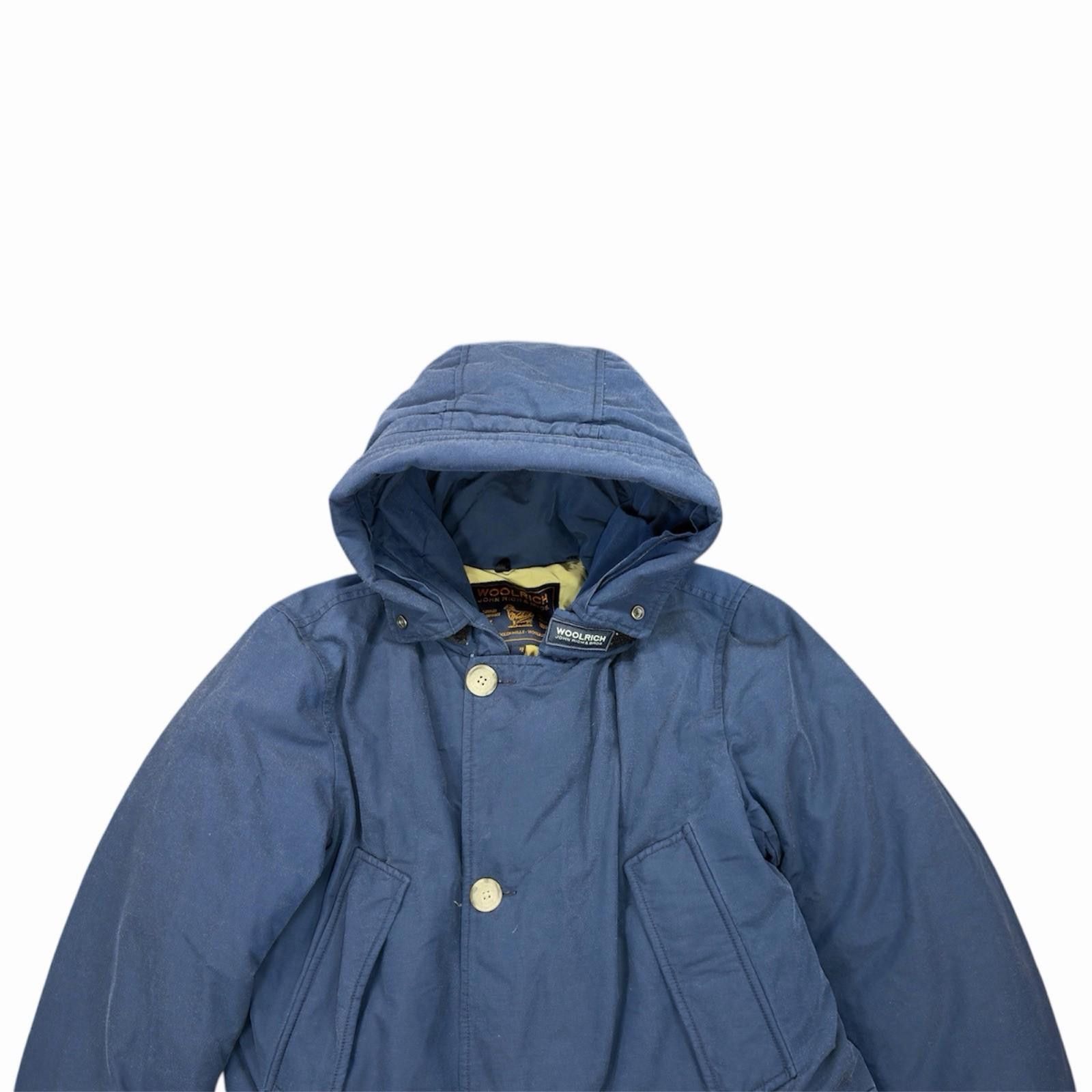 Woolrich Woolen Mills Woolrich Arctic Down Parka XS Blue Hooded Men’s Winter Coat Size US XS / EU 42 / 0 - 2 Thumbnail