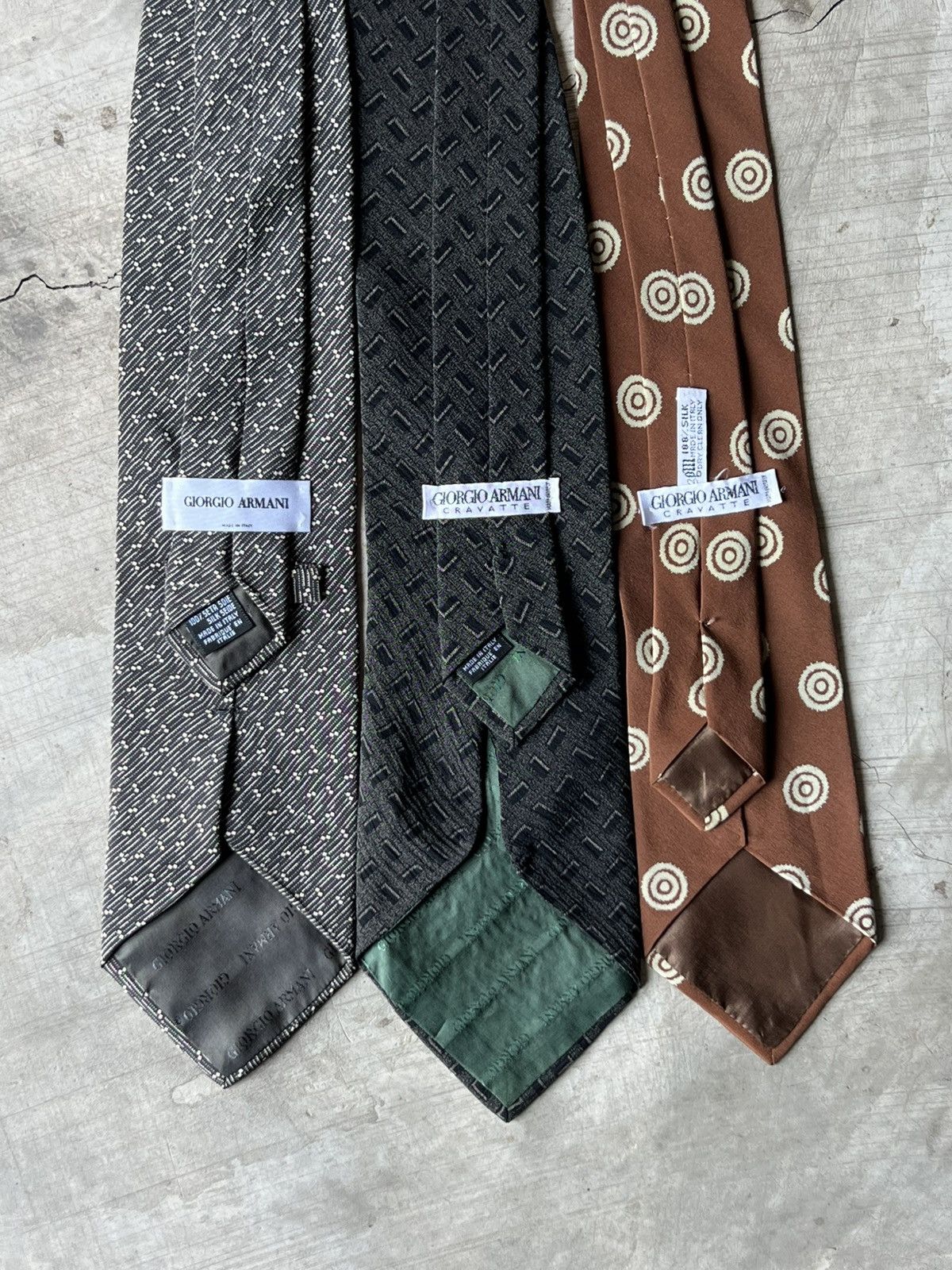 Giorgio Armani GIORGIO ARMANI 3 Pcs Necktie Size ONE SIZE - 10 Thumbnail