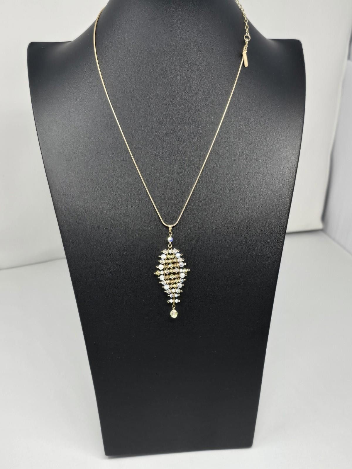 Other Holly Yashi 14K GF Necklace w/ Beaded Pendant 19.5" Cute Size ONE SIZE - 1 Thumbnail