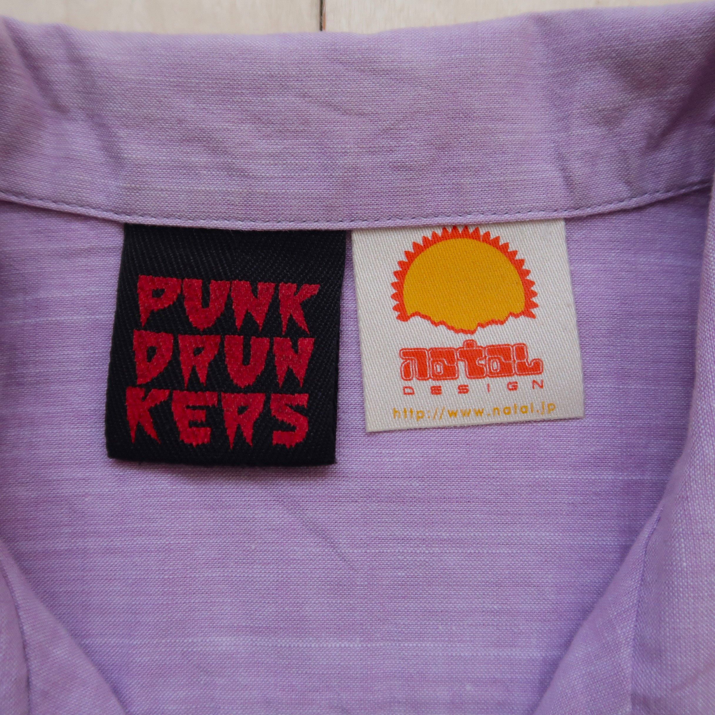 14th Addiction 1990s Punk Drunkers Natal Design Patchwork Shirt Size US M / EU 48-50 / 2 - 4 Thumbnail